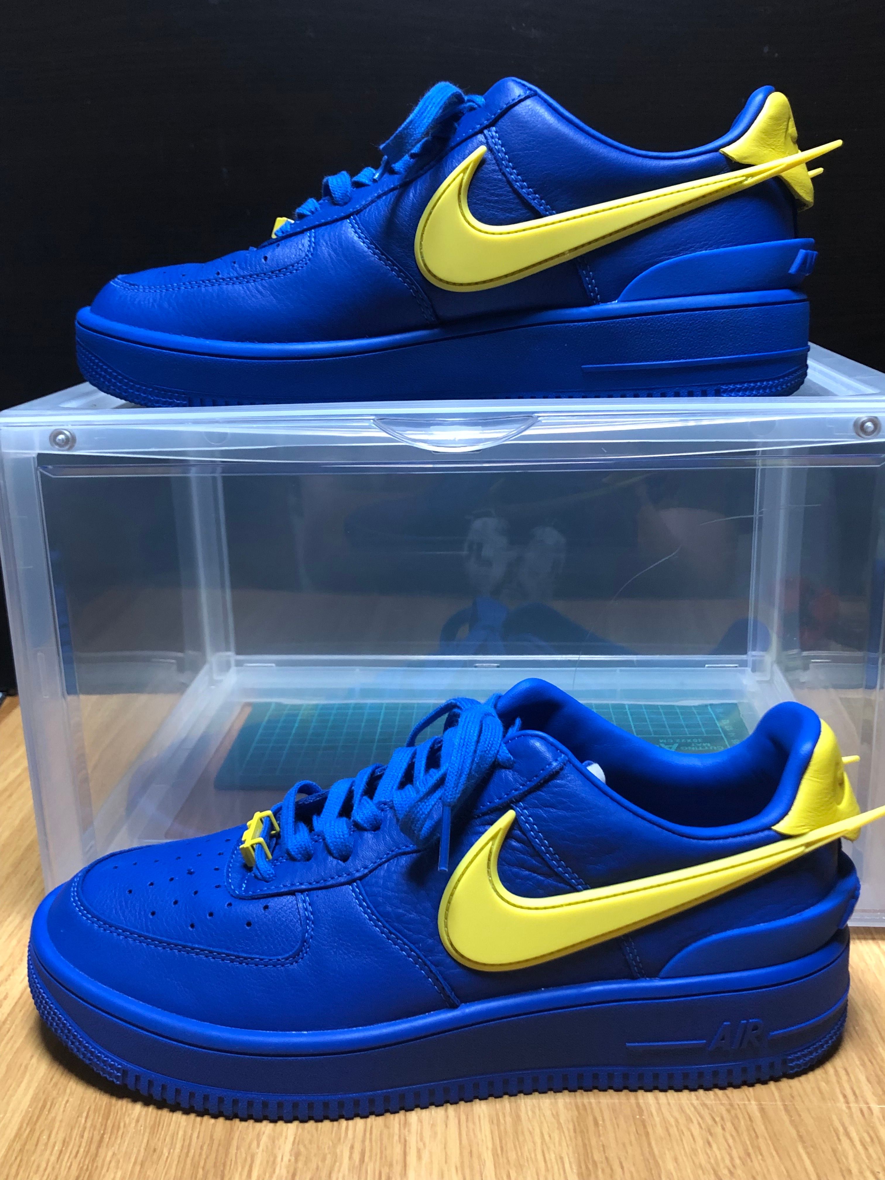 AMBUSH × Nike Air Force 1 Low "Game Royal and Vivid Sulfur"