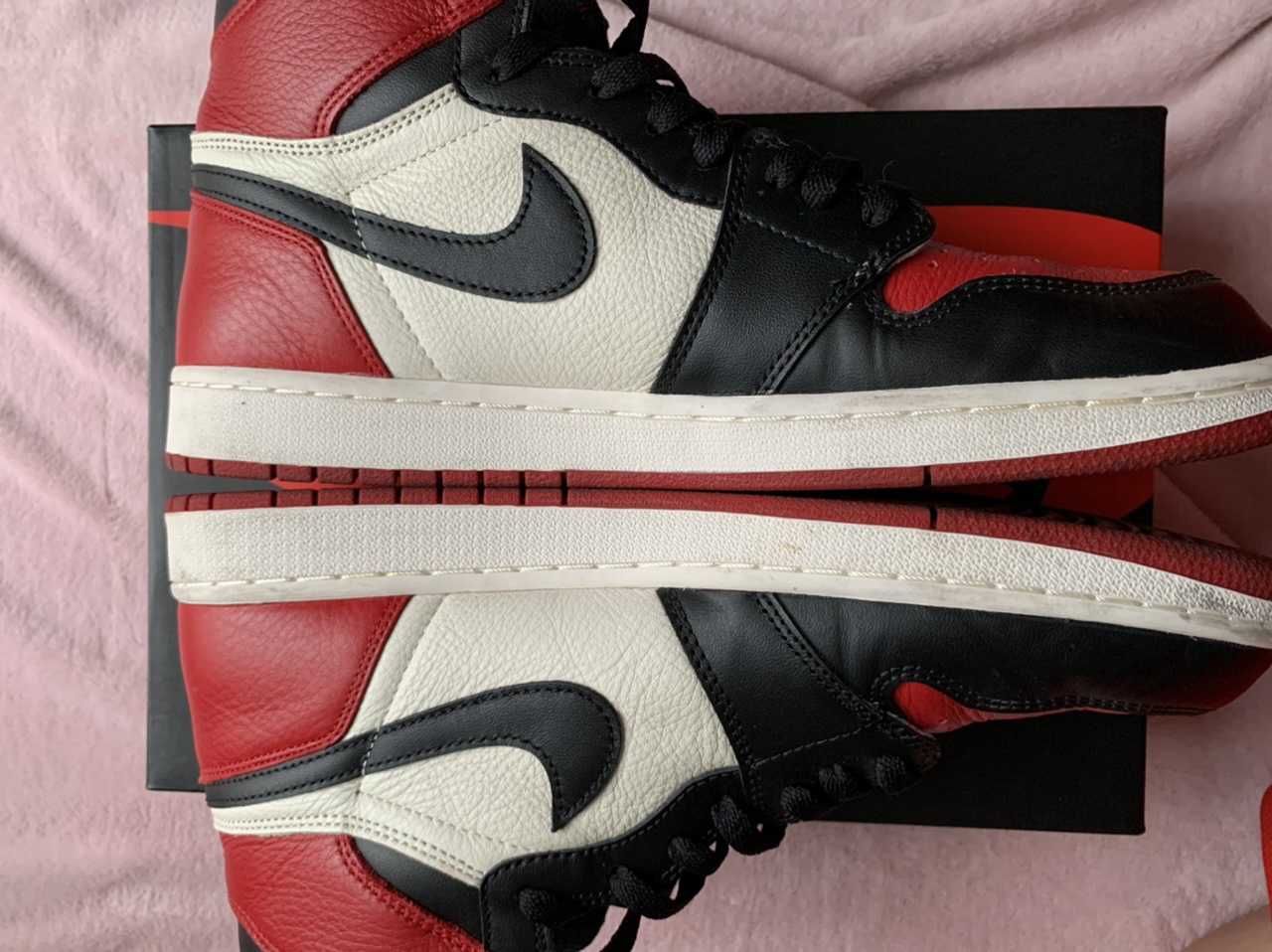 Nike Air Jordan 1 Retro High OG "Bred Toe"