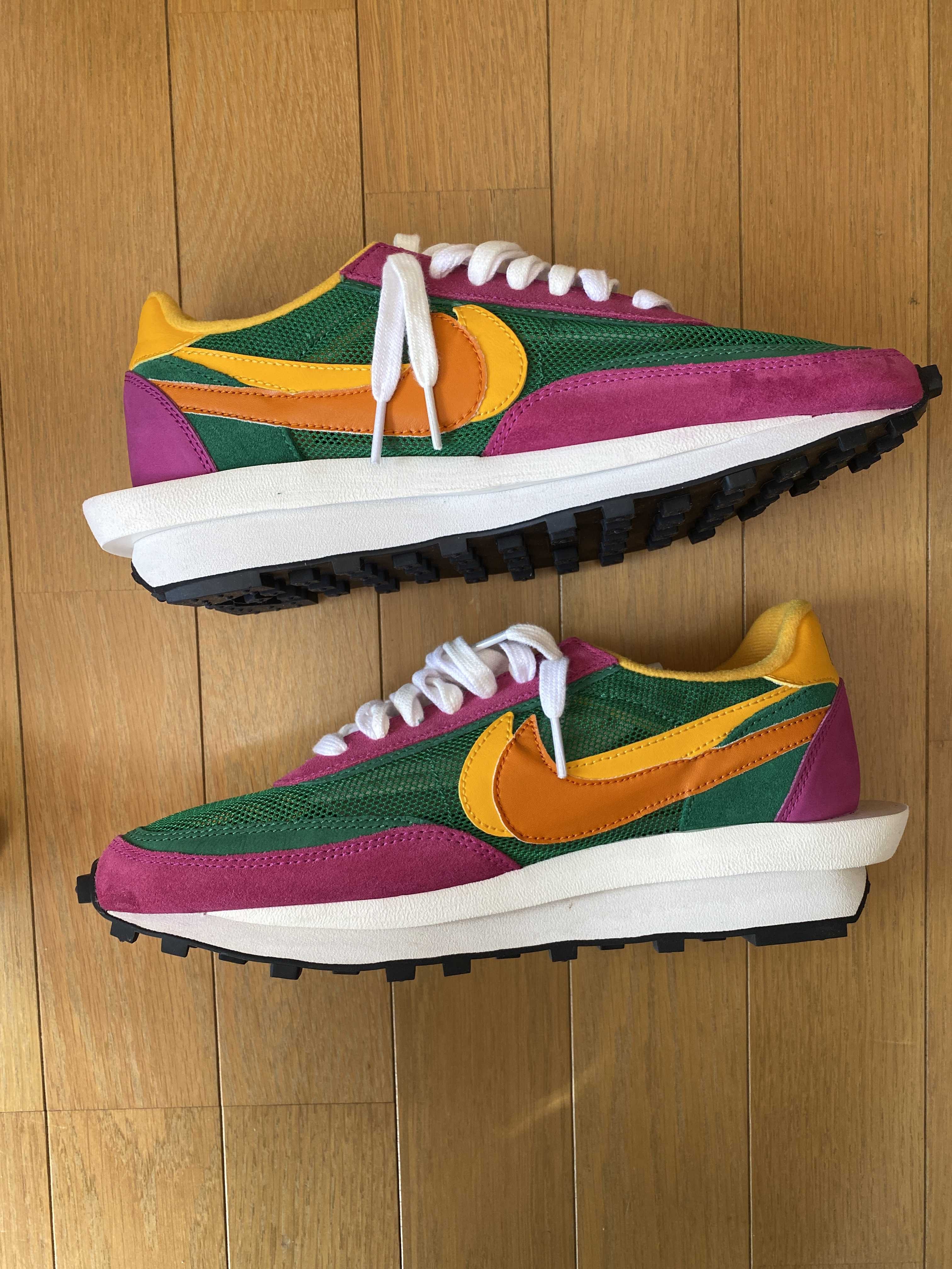 sacai × NIKE LDV WAFFLE "PINE GREEN"