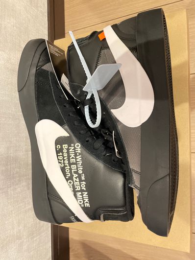 Off-White × Nike Blazer Studio Mid "Grim Reaper"