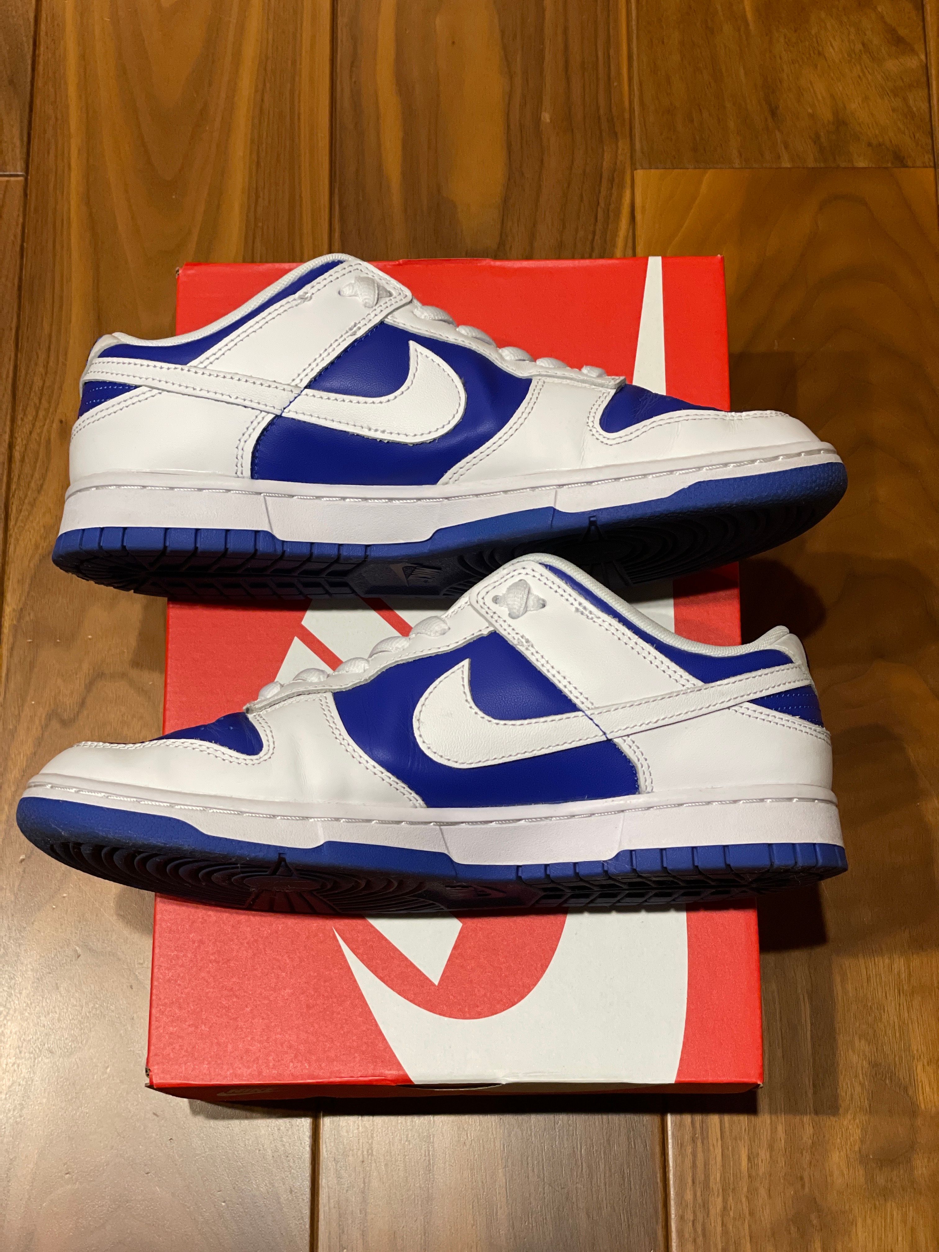 Nike Dunk Low Retro "Racer Blue and White"