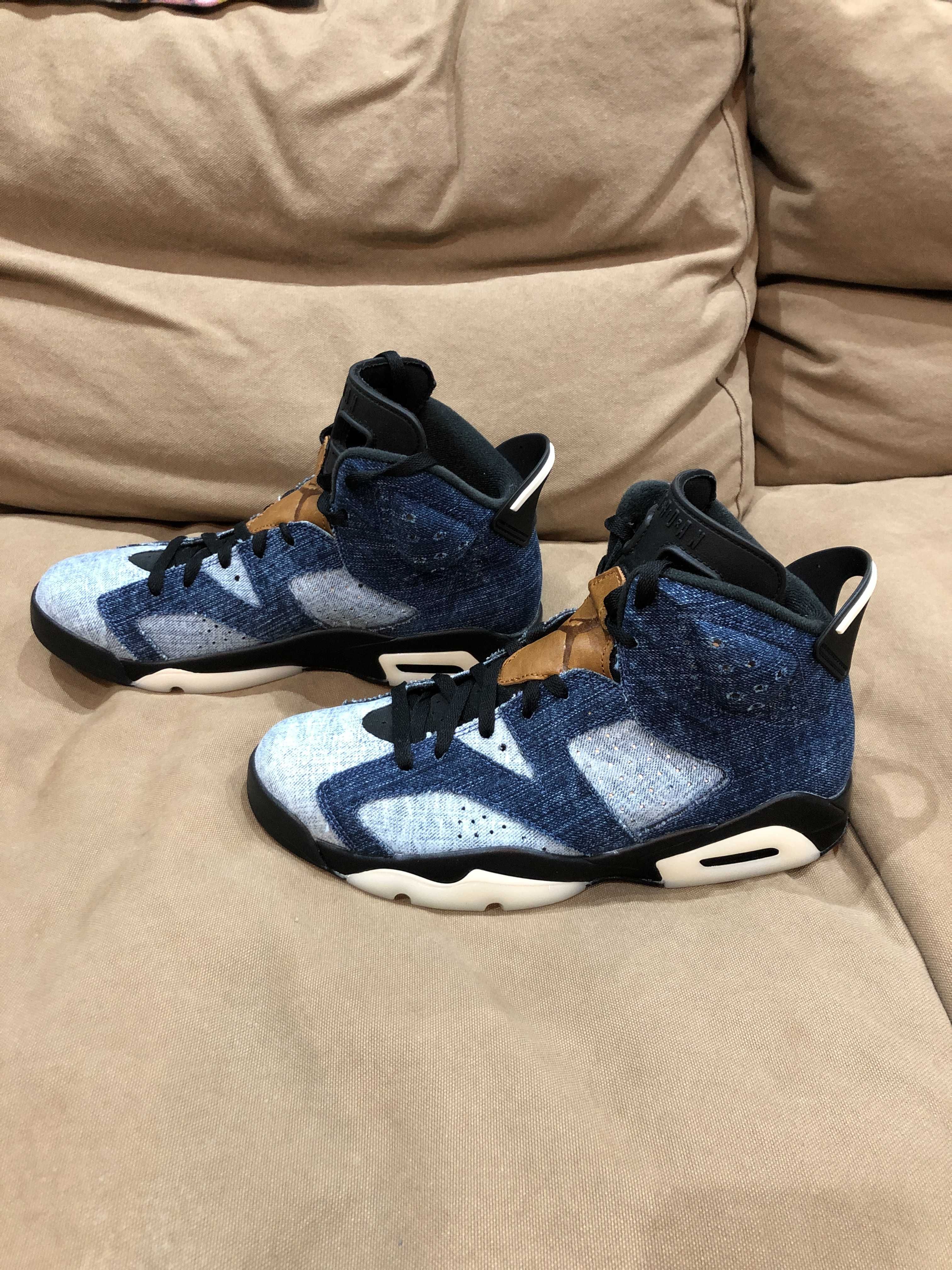 NIKE AIR JORDAN 6 "WASHED DENIM"