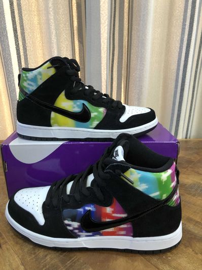 Nike SB Dunk High Pro "Test Pattern"