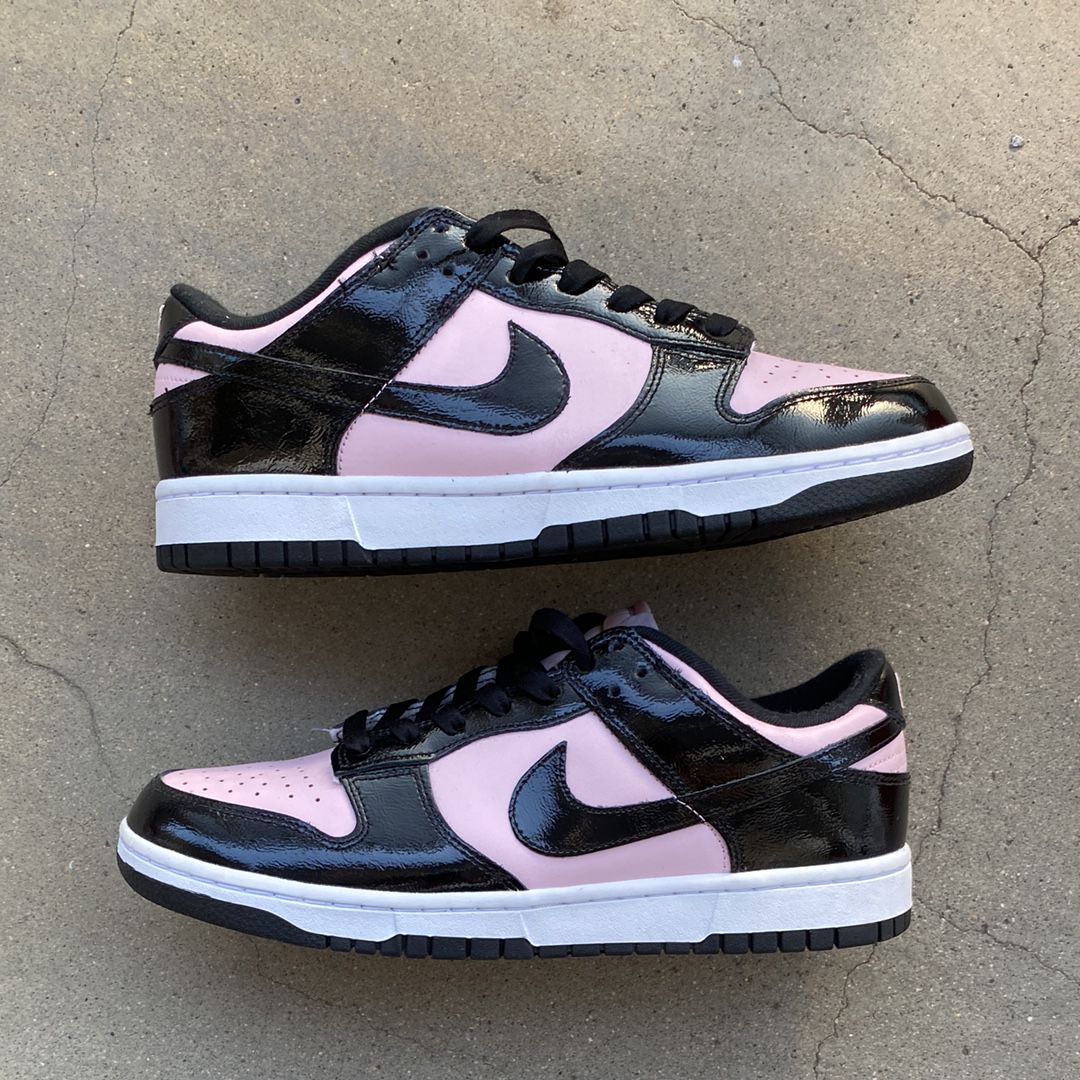 Nike Women's Dunk Low Essential "Black Patent Leather"