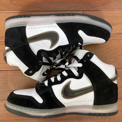 SLAM JAM x NIKE DUNK HIGH "WHITE/CLEAR BLACK"