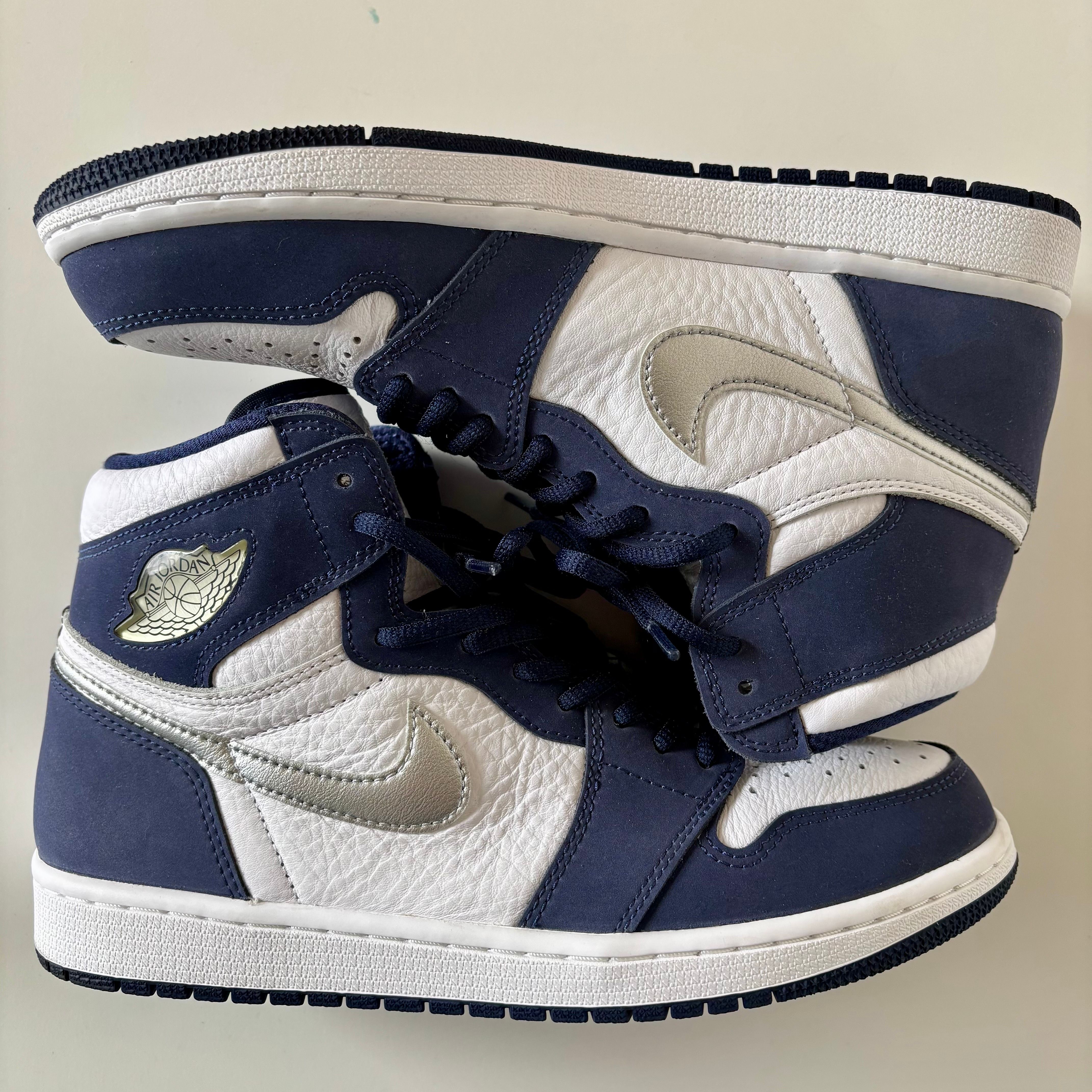 Nike Air Jordan 1 Retro High OG CO.JP "Midnight Navy"(2020)(ブリーフケース付き)