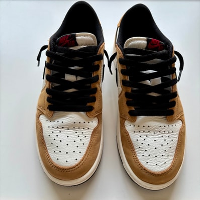 Nike Air Jordan 1 Low OG "Rookie of the Year/Sail and Golden Harvest"