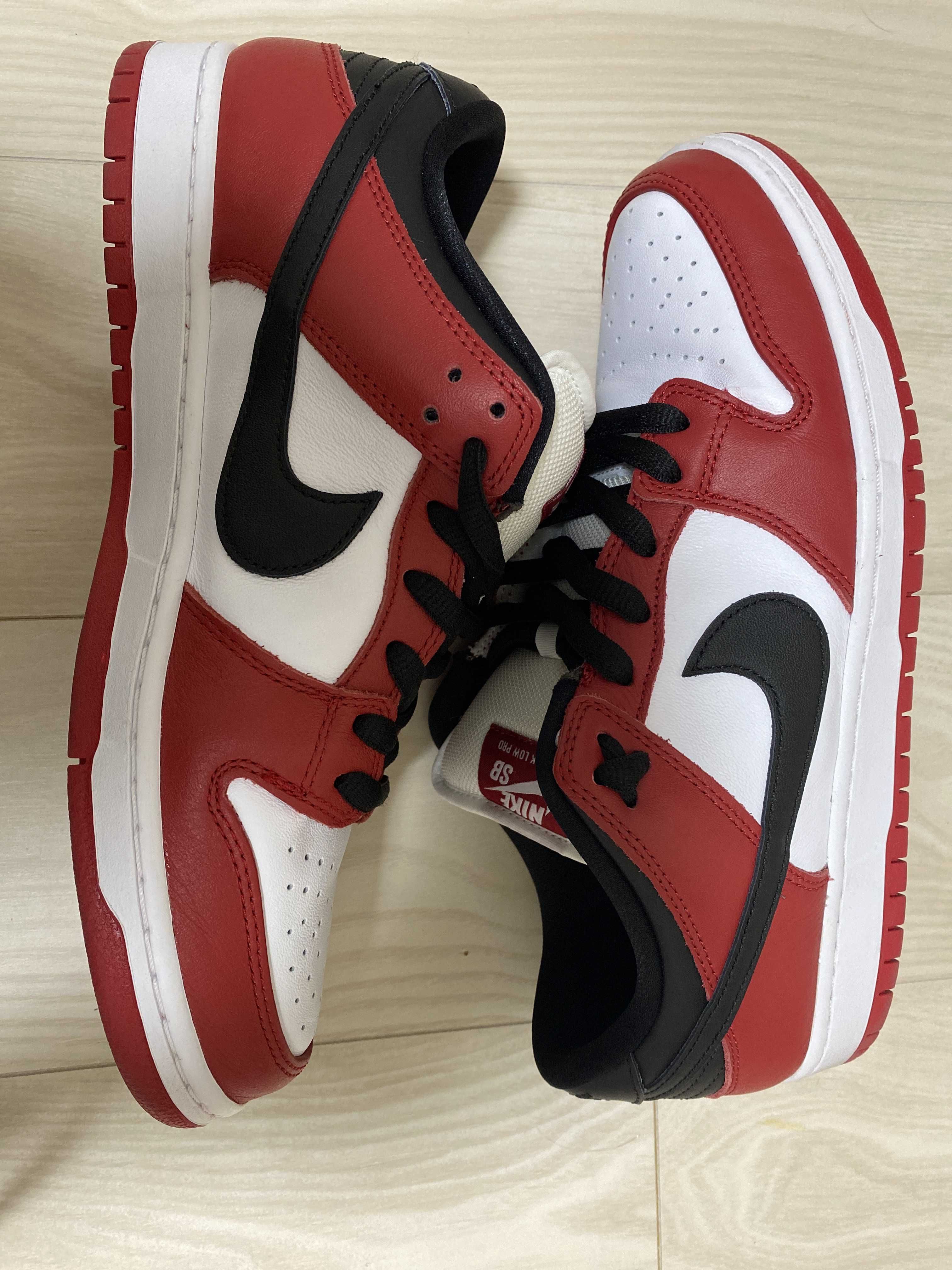 Nike SB Dunk Low Pro "J-Pack Chicago/Varsity Red and White"