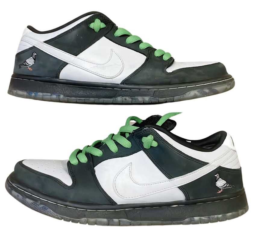 STAPLE × Nike SB Dunk Low "Pigeon Black/White"