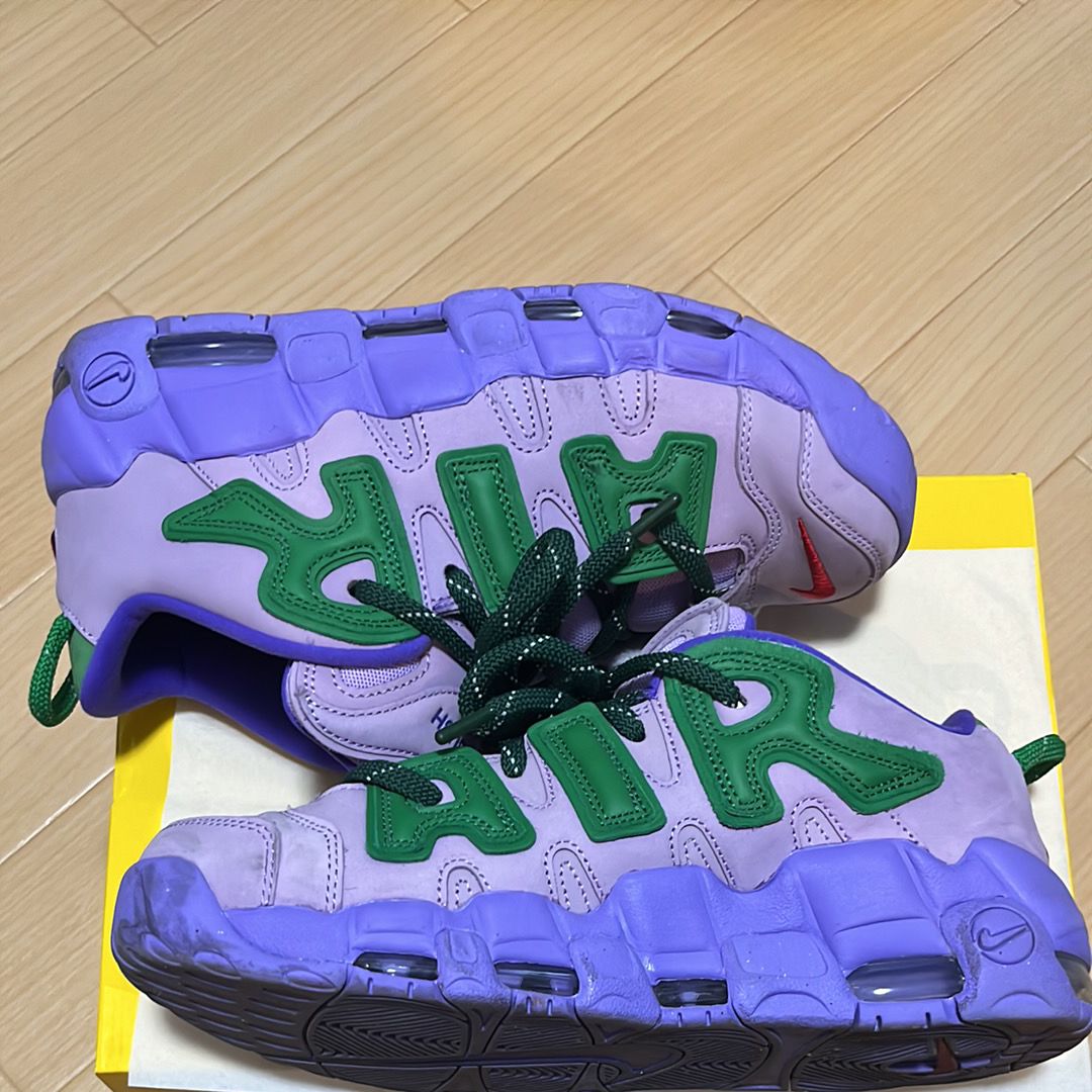 AMBUSH × Nike Air More Uptempo Low "Lilac and Apple Green"