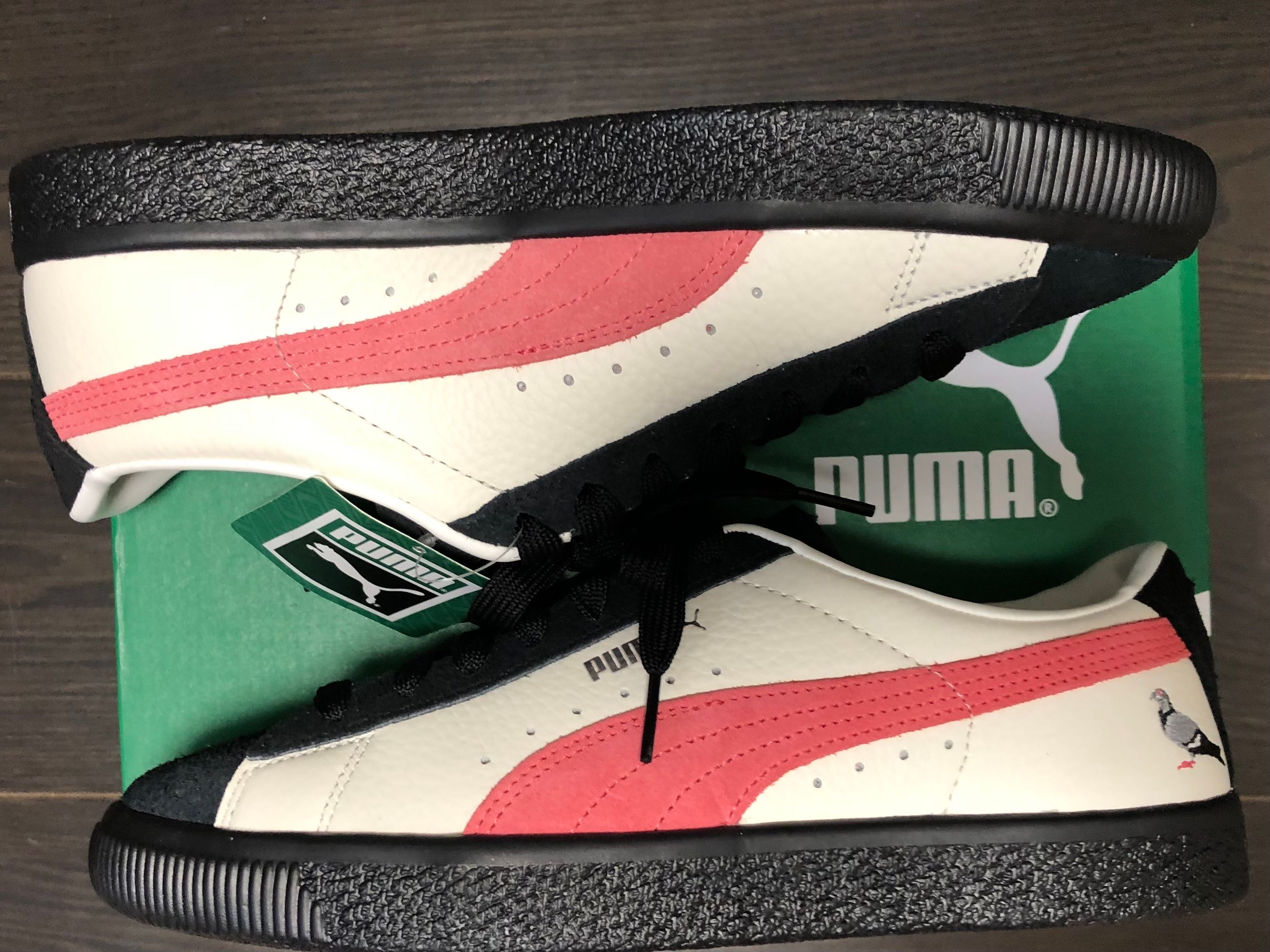 Staple × Atmos × Puma Suede "Beige/Black/Smoke Pink"