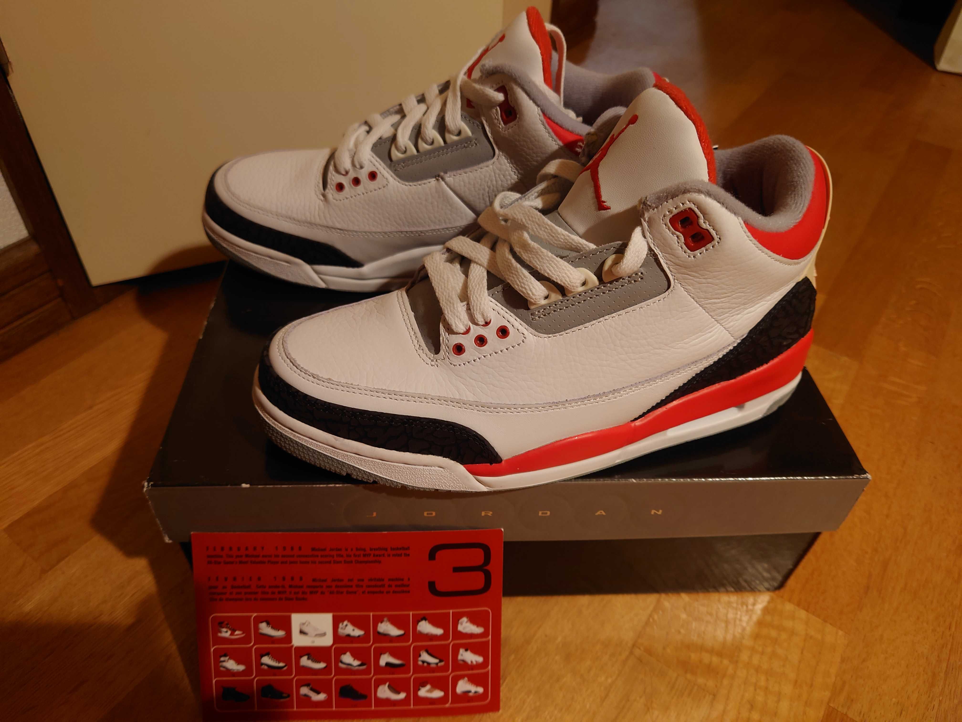 Nike Air Jordan 3 Retro "Fire Red" (2007)