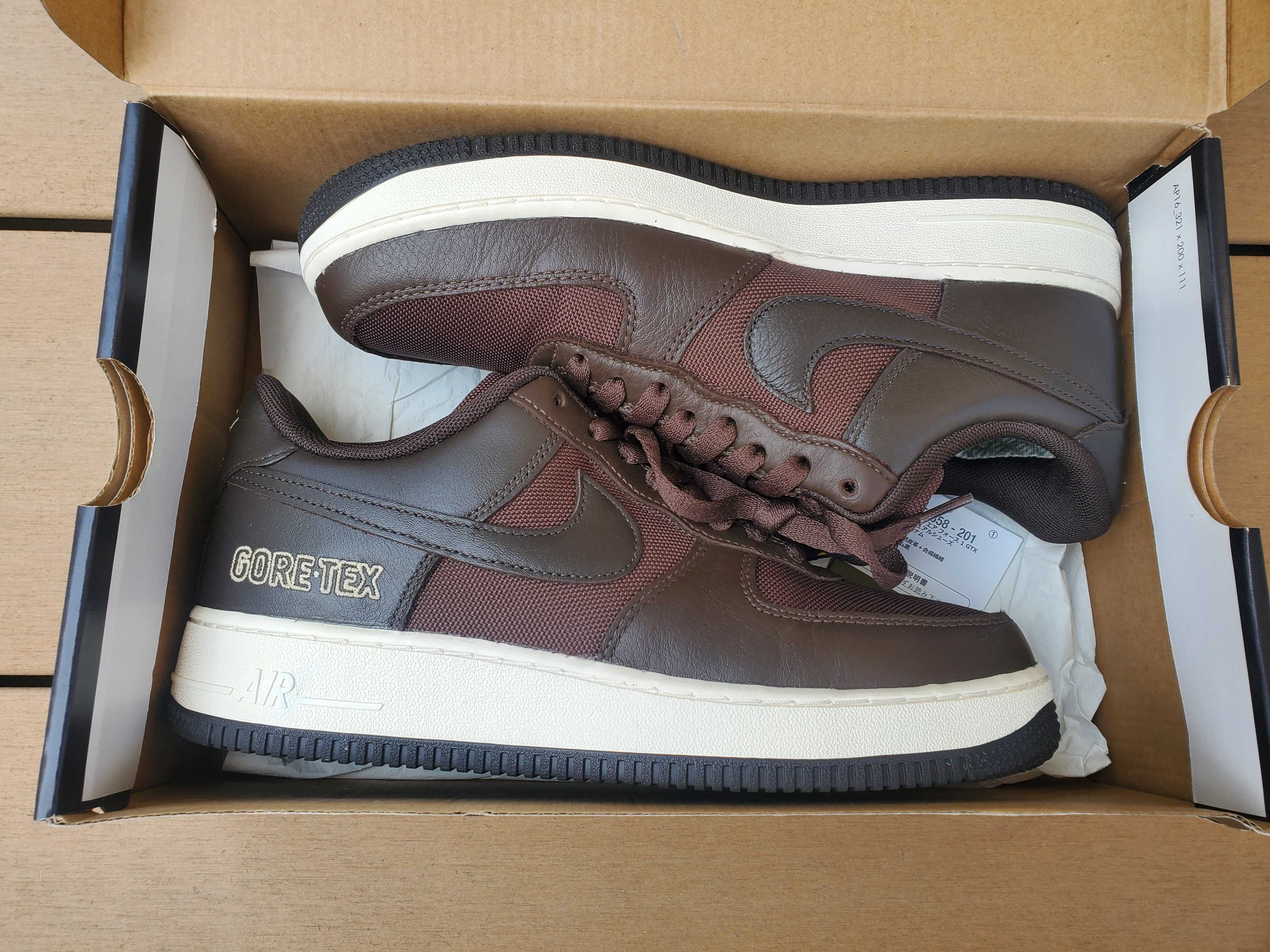 Nike Air Force 1 GORE-TEX "Baroque Brown"