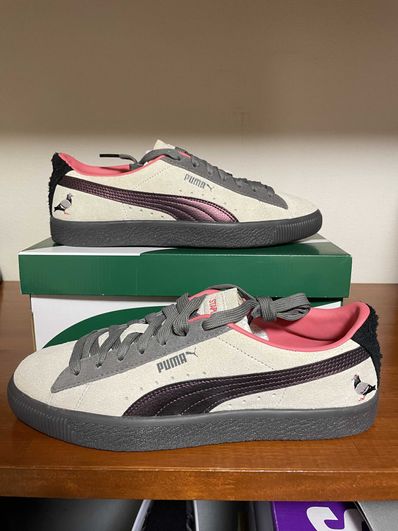 Staple × Atmos × Puma Suede "Natural Grey"