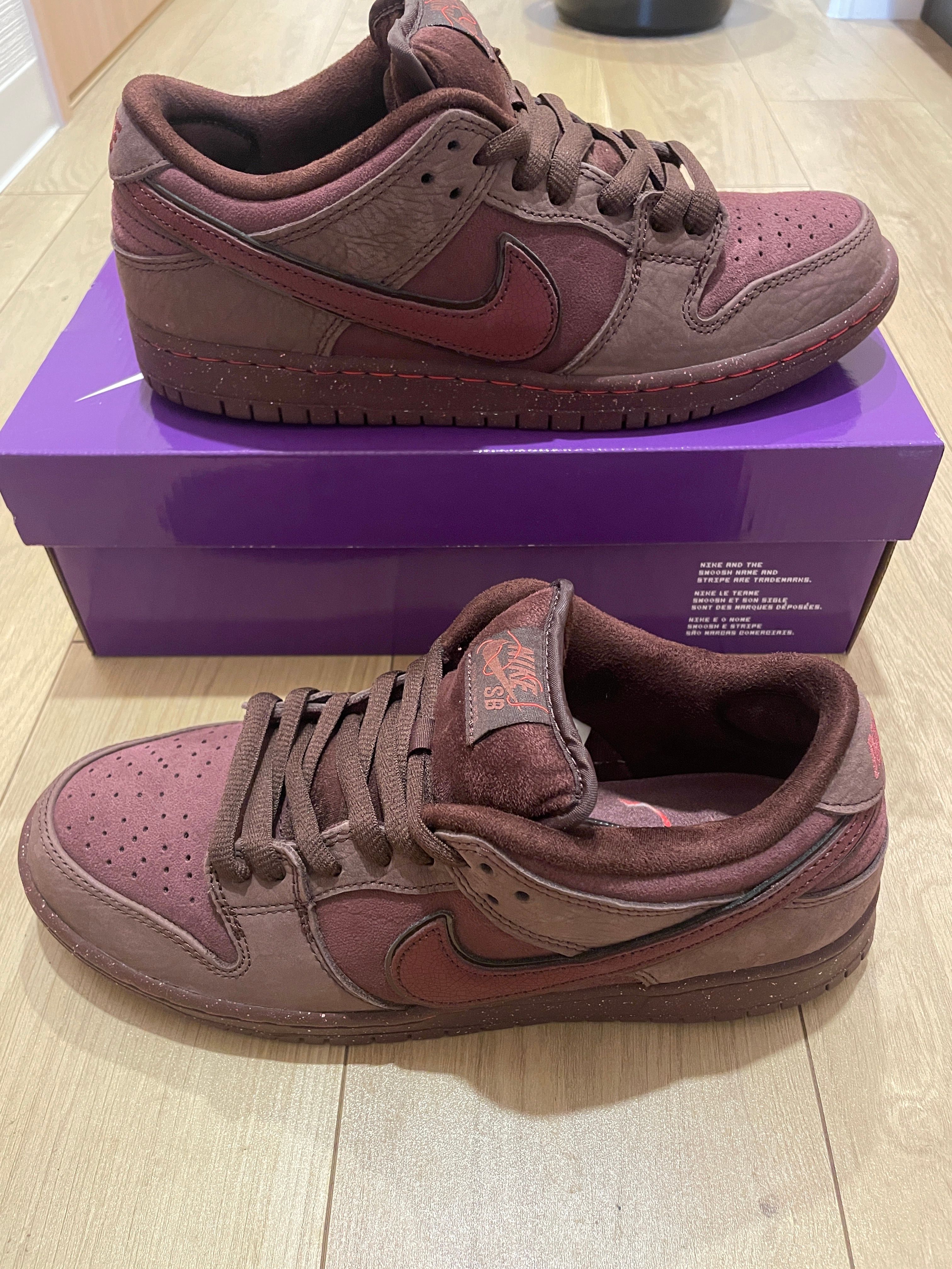 Nike SB Dunk Low PRM City of Love "Burgundy"
