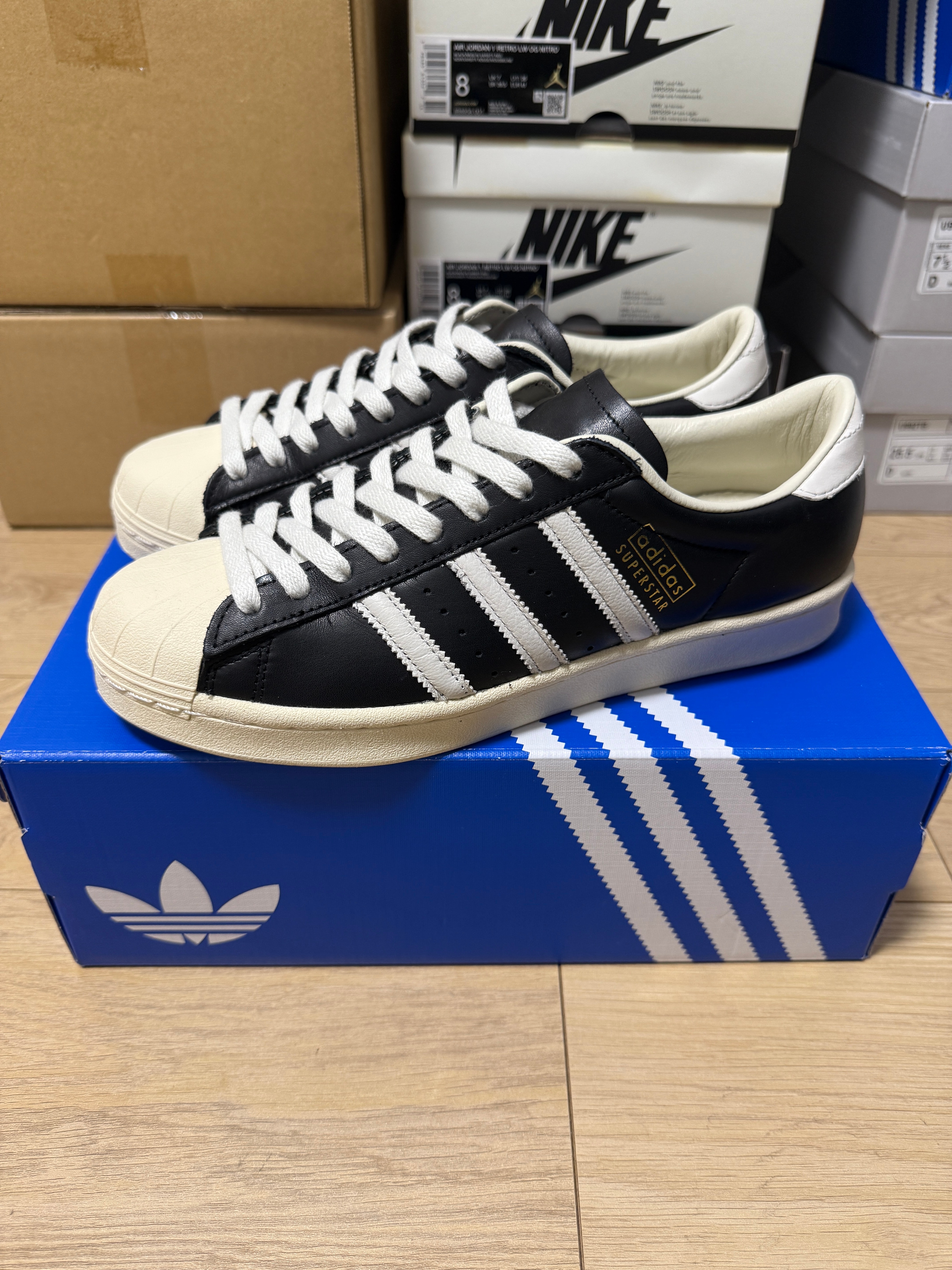 adidas Superstar Vintage "Core Black/Core White/Cream White"