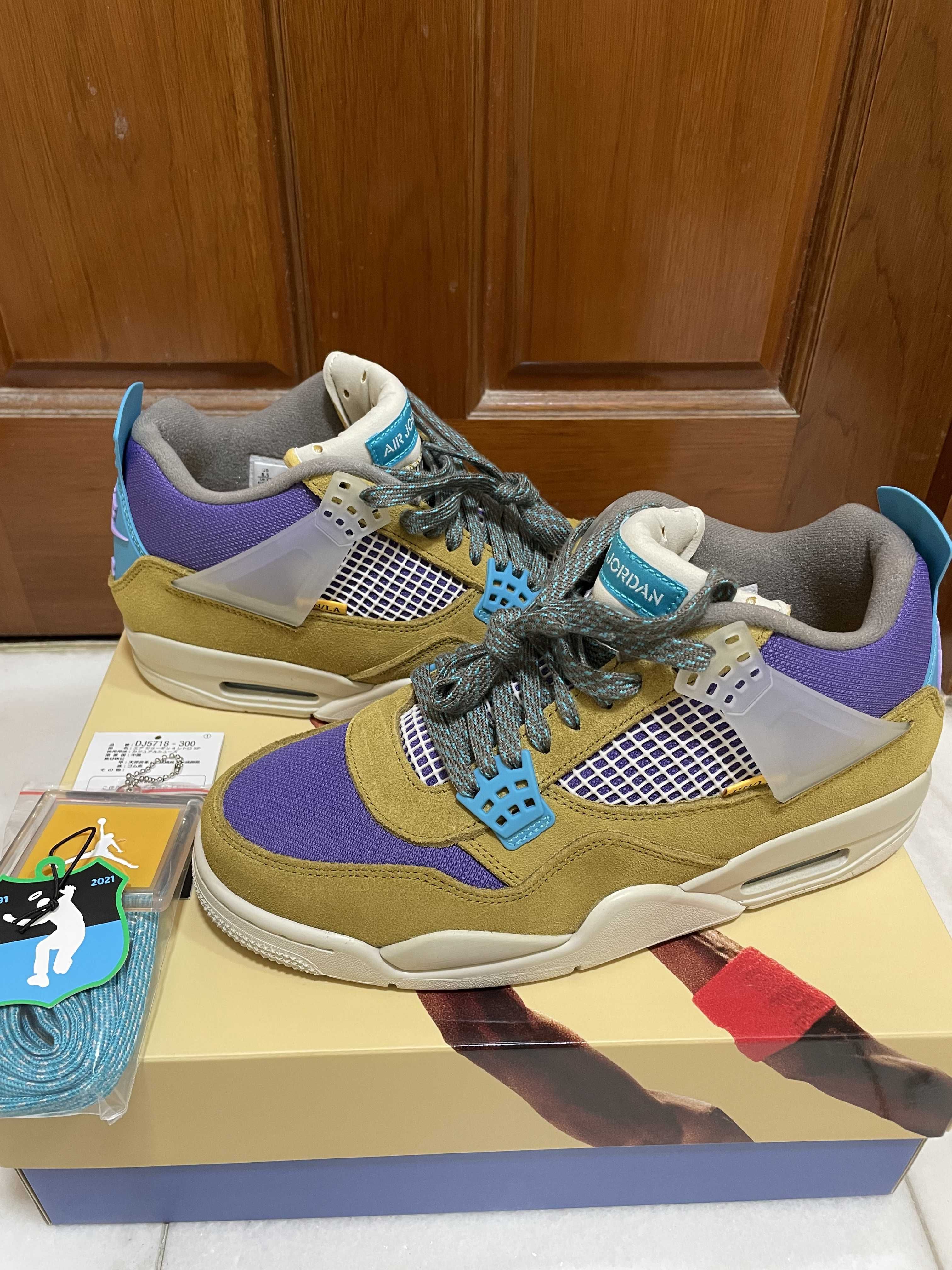 Union × Nike Air Jordan 4 SP "Desert Moss"