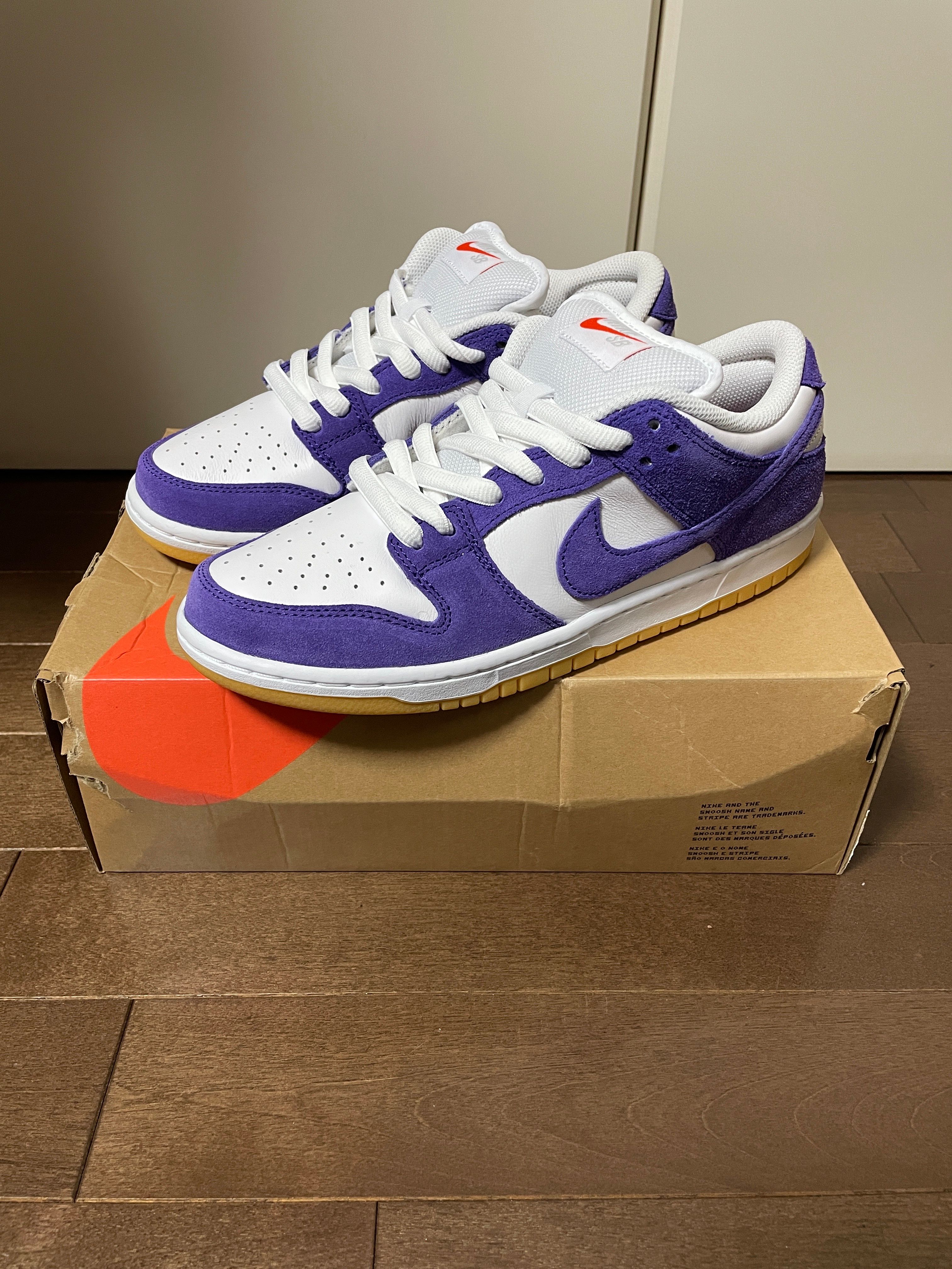 Nike SB Dunk Low Pro ISO Orange Label "Court Purple Gum"