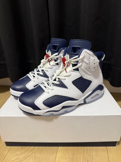 Nike Air Jordan 6 Retro "White and Midnight Navy"