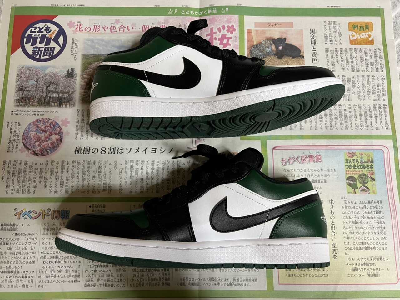 Nike Air Jordan 1 Low "Green Toe"