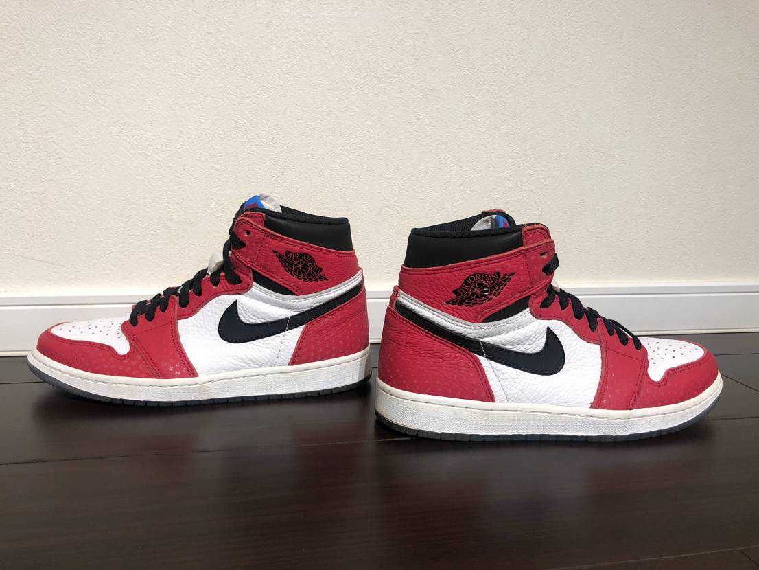 Spiderman × Nike Air Jordan 1 Origin Story "Gym Red/White/Photo Blue/Black"