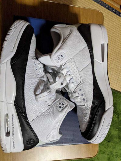 Fragment × Nike Air Jordan 3 "White/Black"