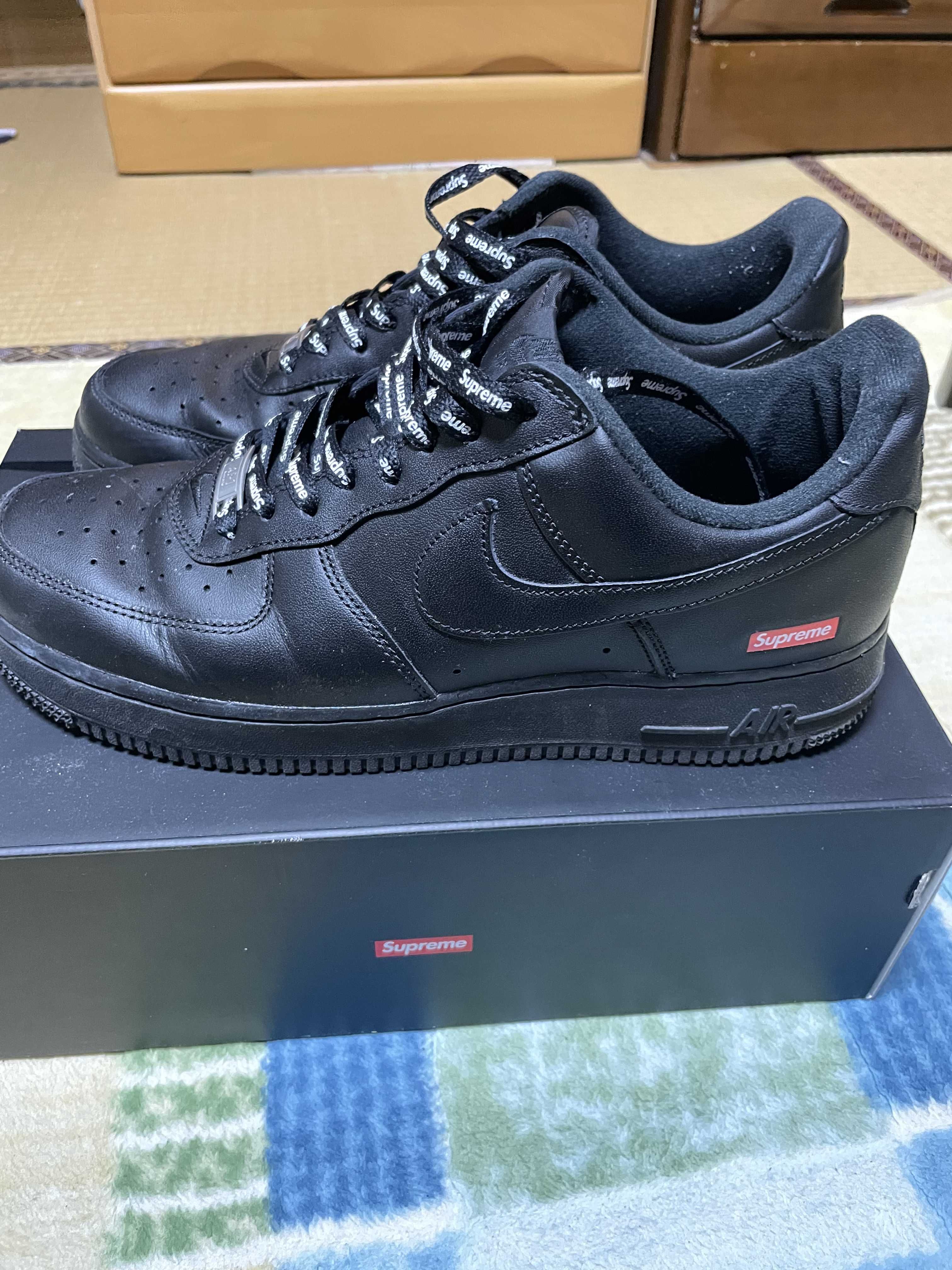 Supreme × Nike Air Force 1 Low "Black"