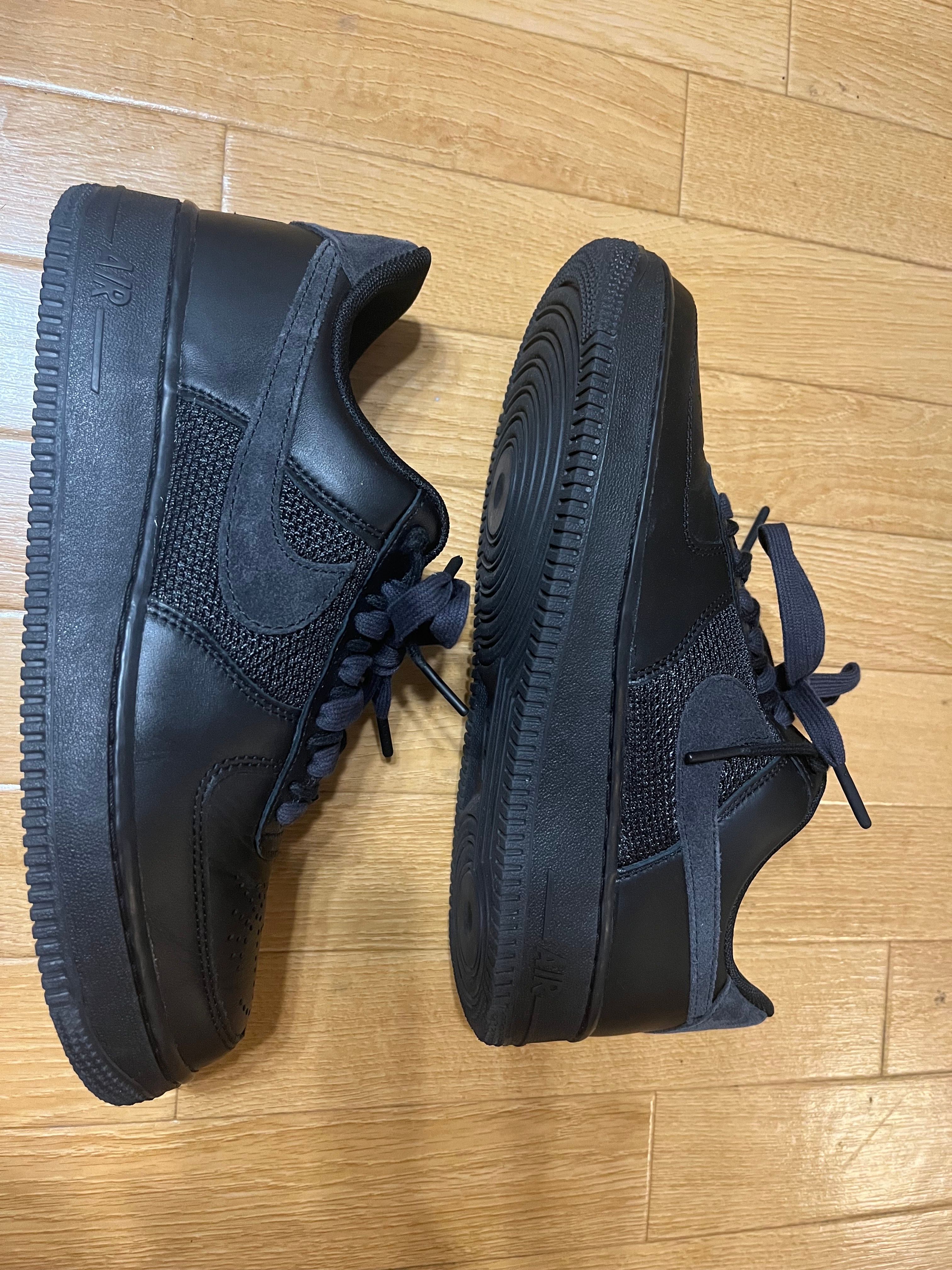 Slam Jam × Nike Air Force 1 Low "Black and Off Noir"