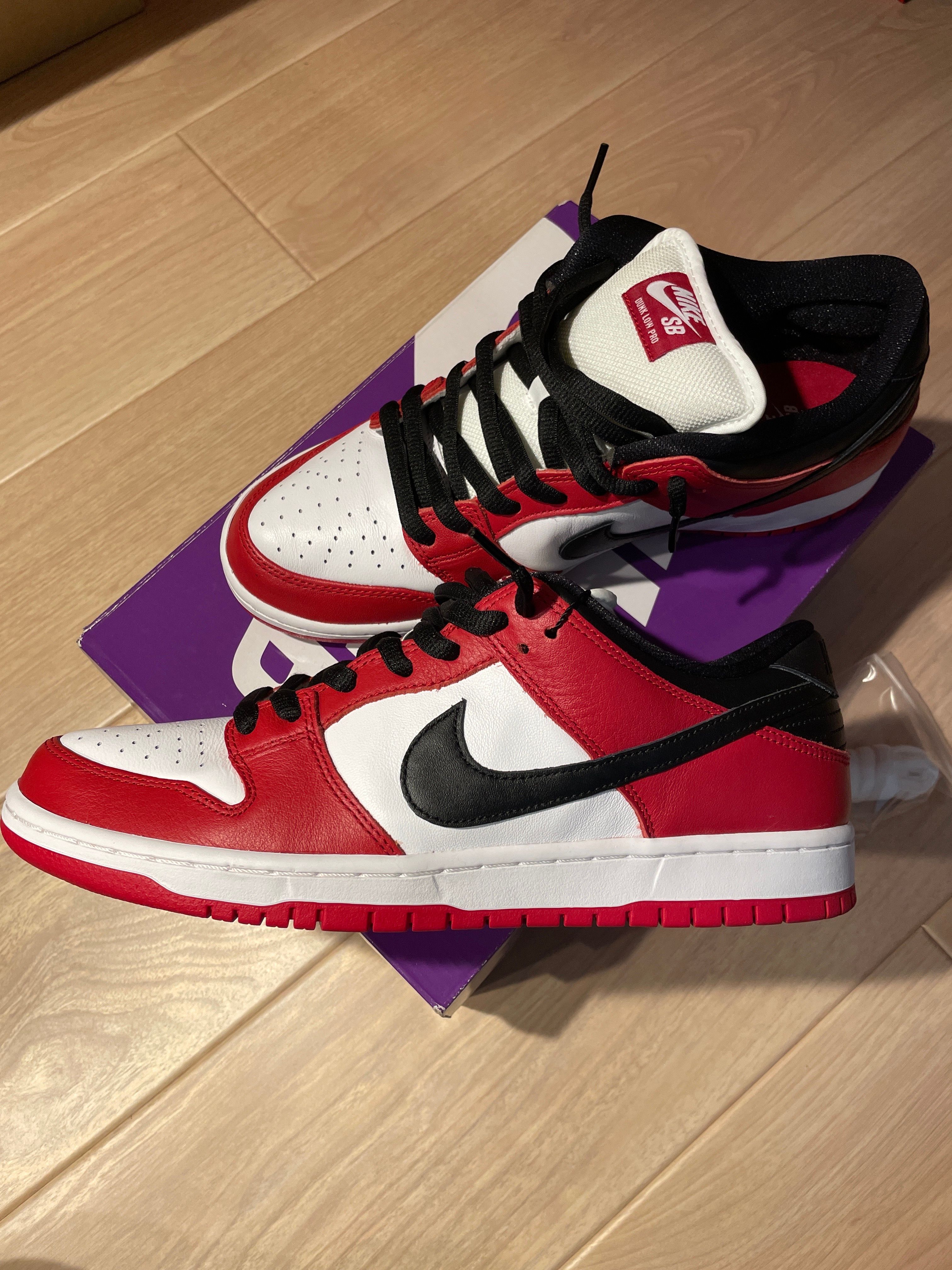 Nike SB Dunk Low Pro "J-Pack Chicago/Varsity Red and White"