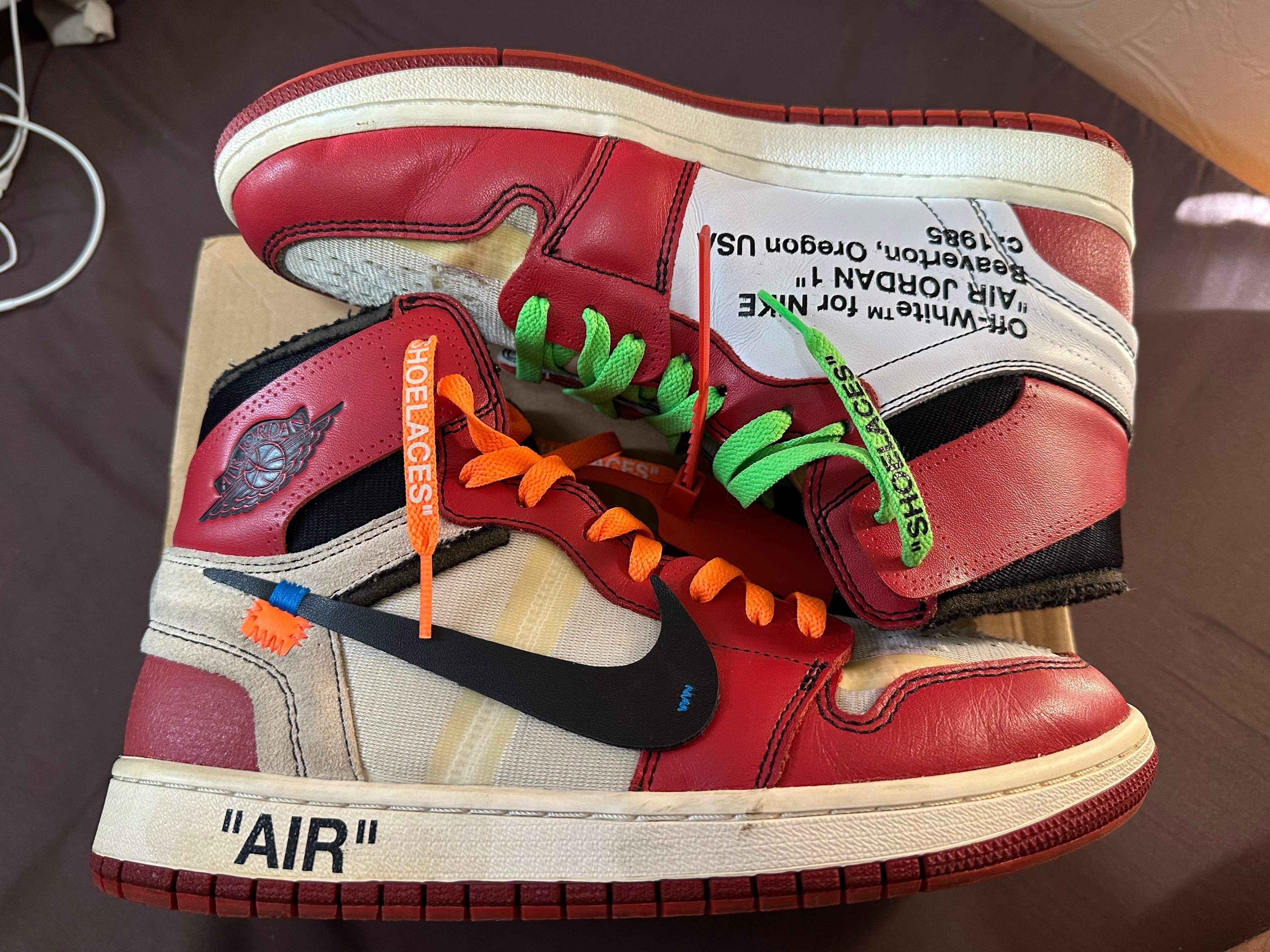 Off-White × Nike Air Jordan 1 Retro High The Ten "Chicago"