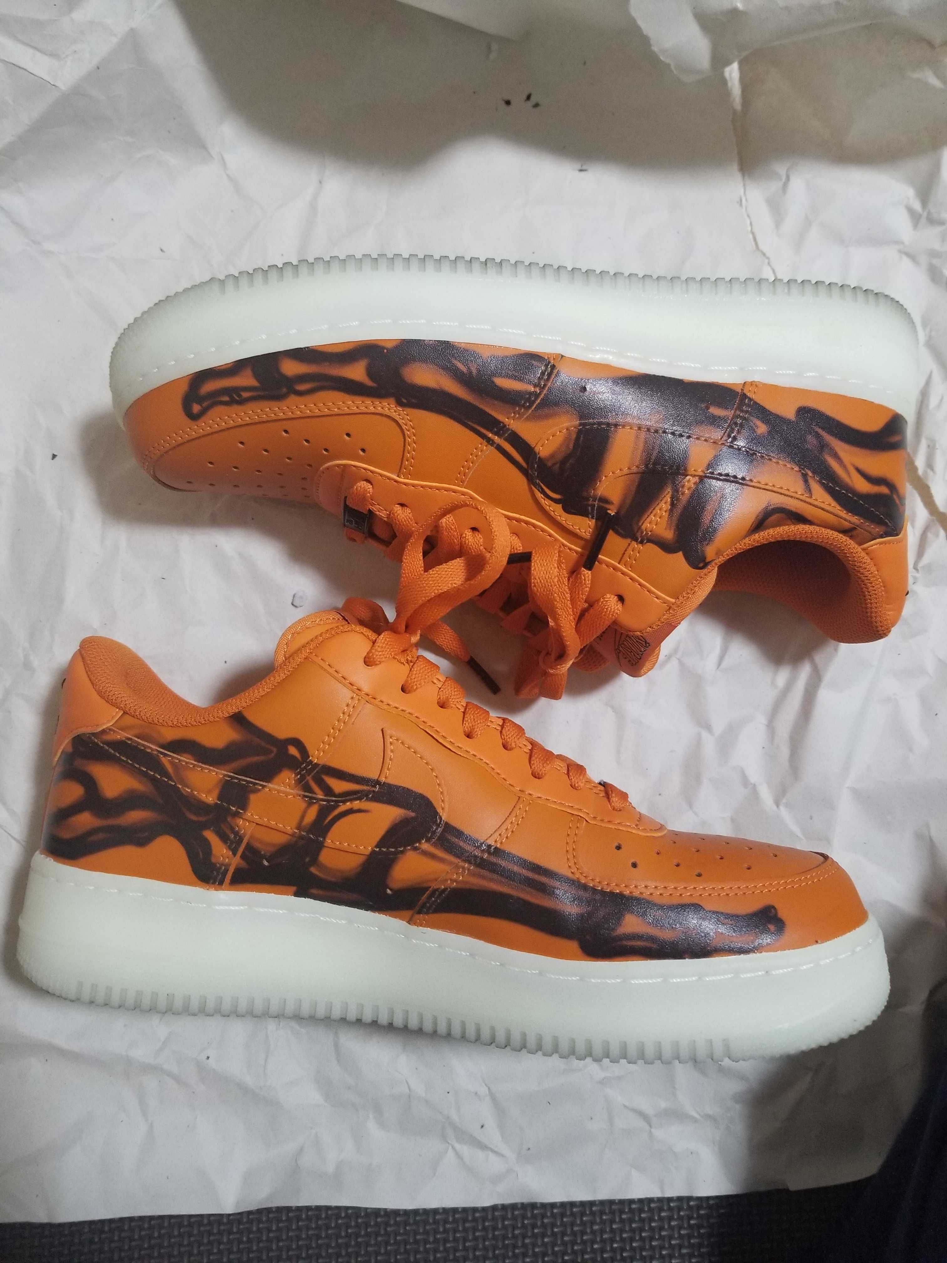 Nike Air Force 1 Low "Orange Skelton"