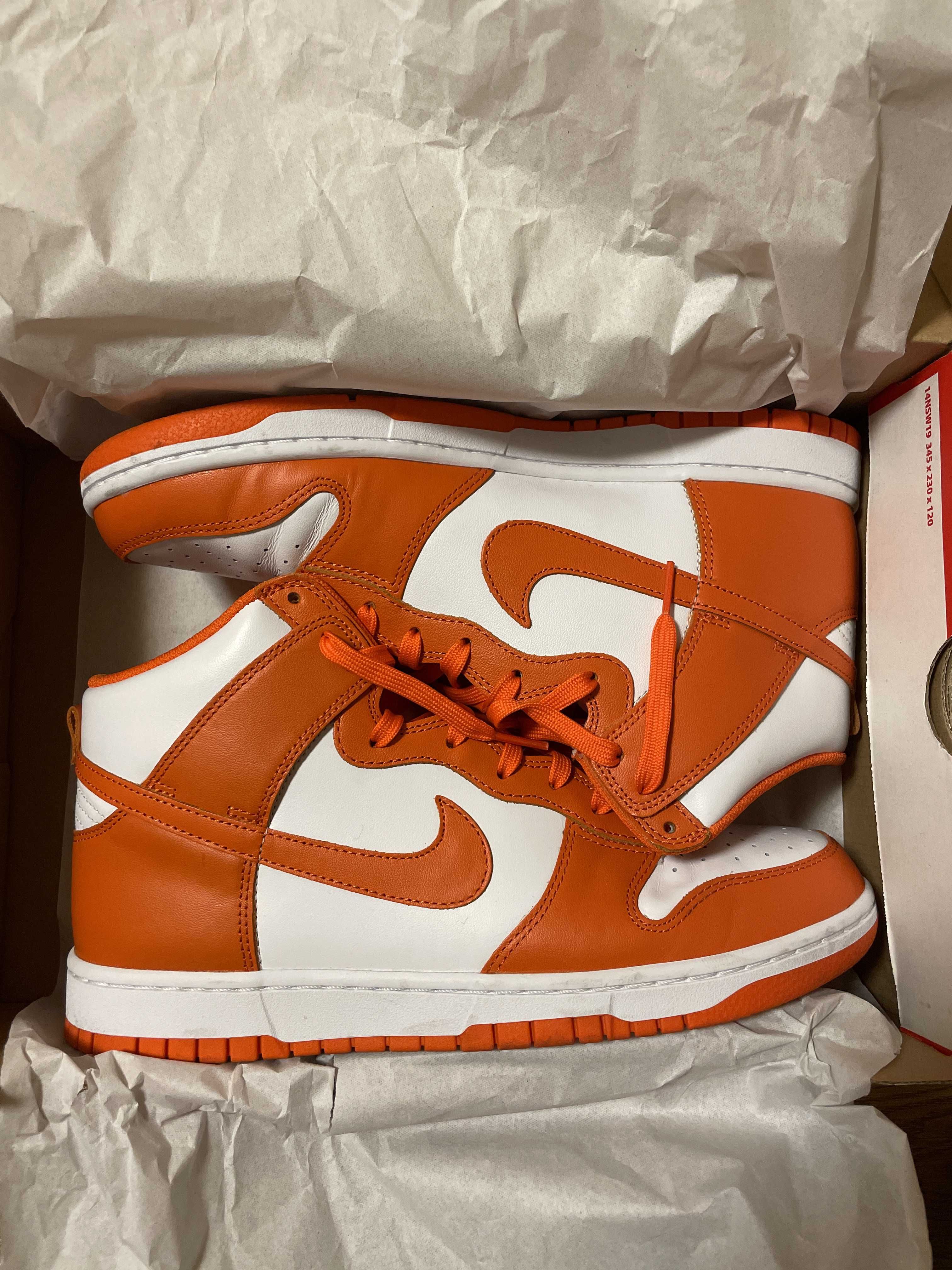 Nike Dunk High "Orange Blaze"