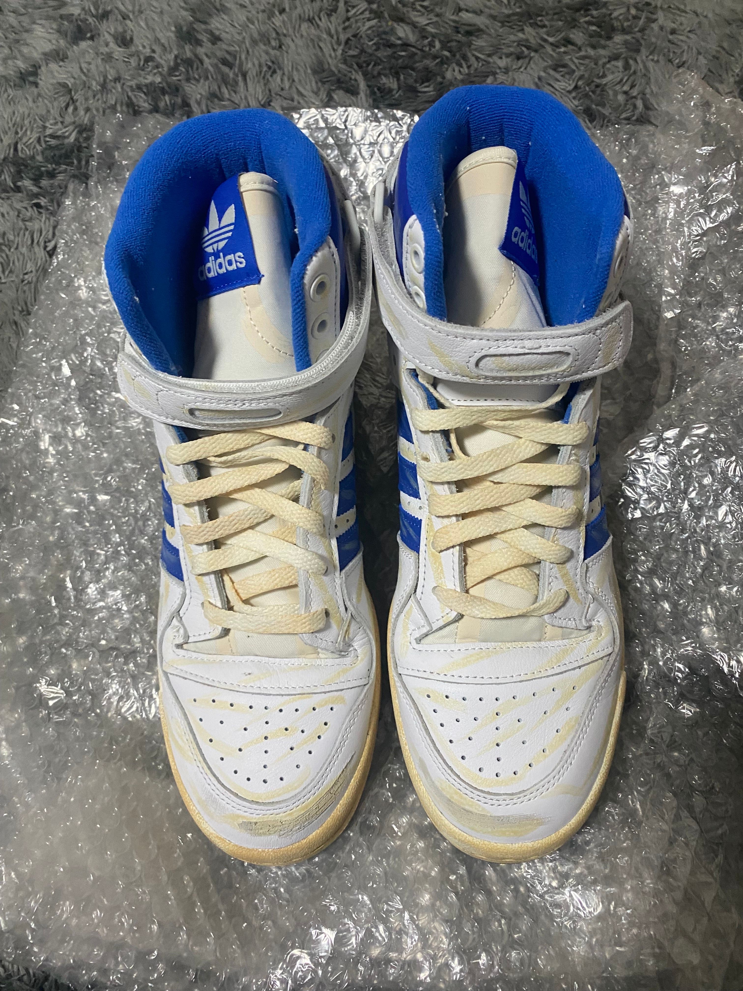 adidas Forum 84 Hi AEC "Foot Wear White/Blue"