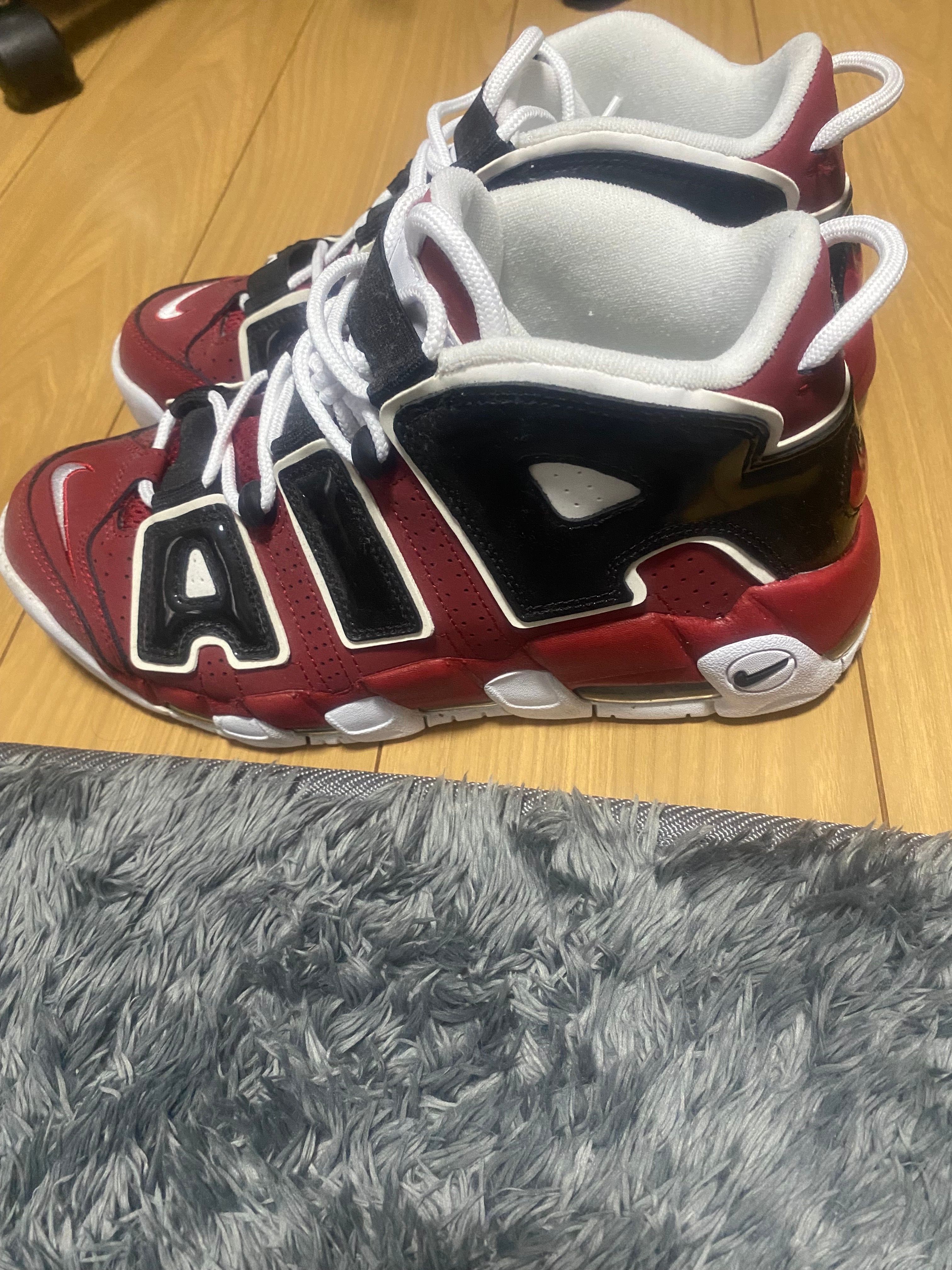 Nike Air More Uptempo ’96 "Black and Varsity Red" (2021)