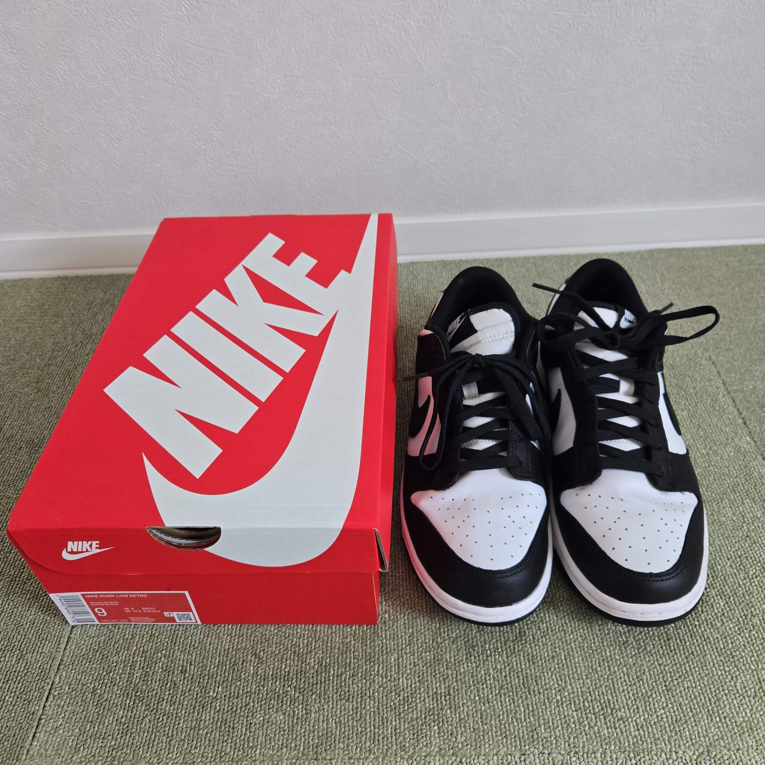 Nike Dunk Low Retro "Panda/White/Black"