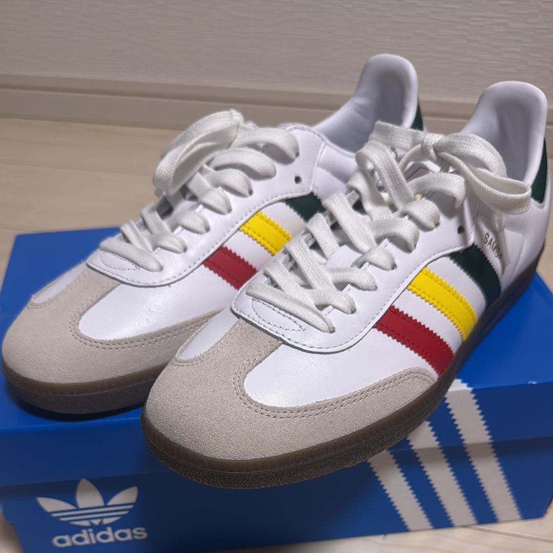 adidas Samba OG "Rasta White"