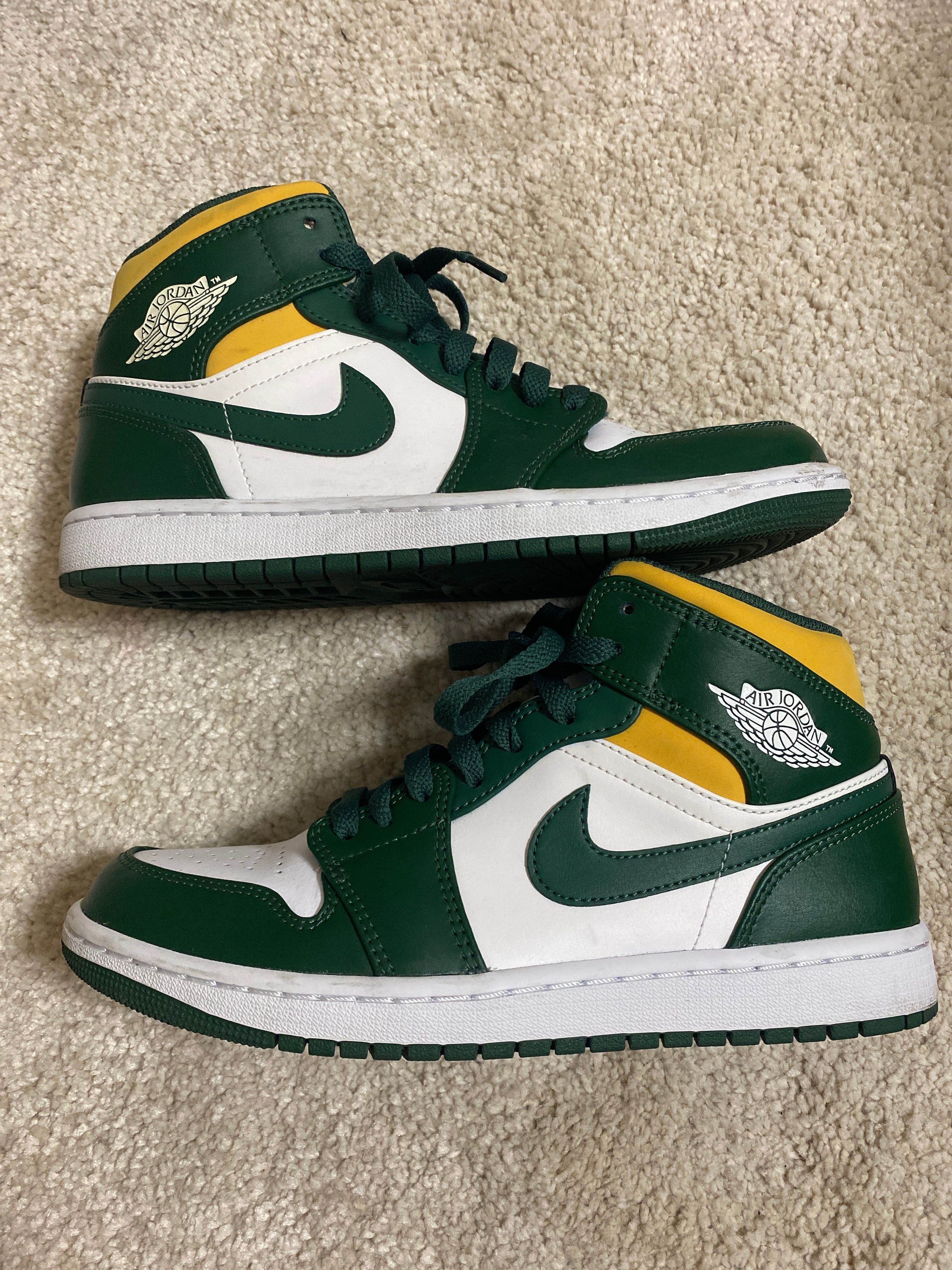 Nike Air Jordan 1 Mid "Seattle Supersonics" 