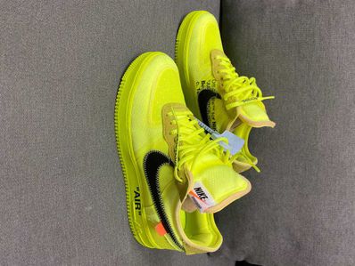 Off-White × Nike Air Force 1 Low "Volt"