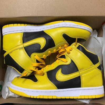 Nike Dunk High "Black/Varsity Maize"