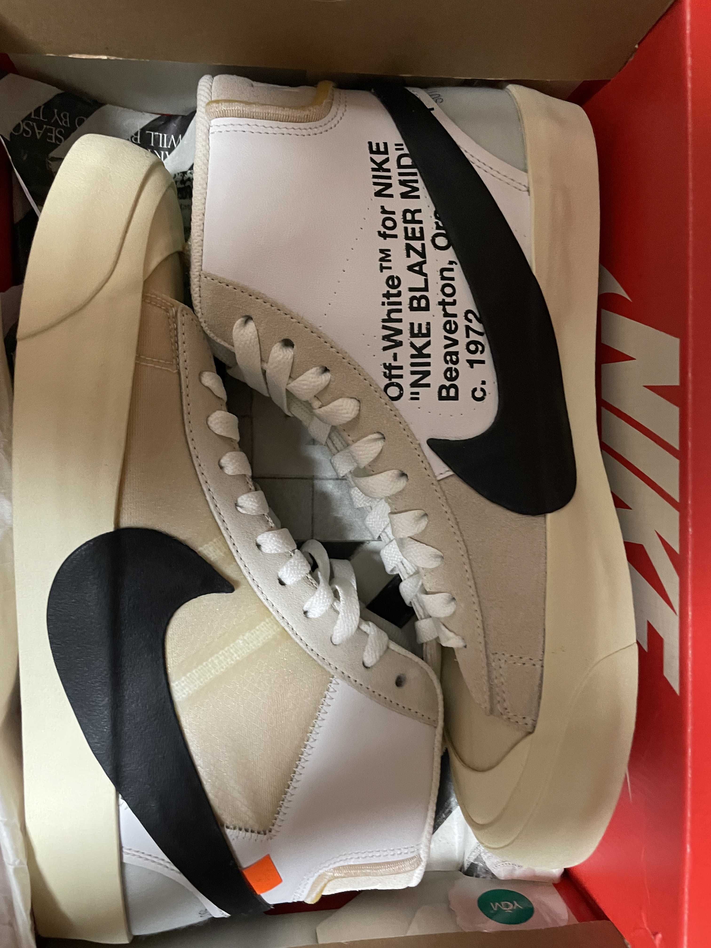 Off-White × Nike The Ten Blazer Mid "White"