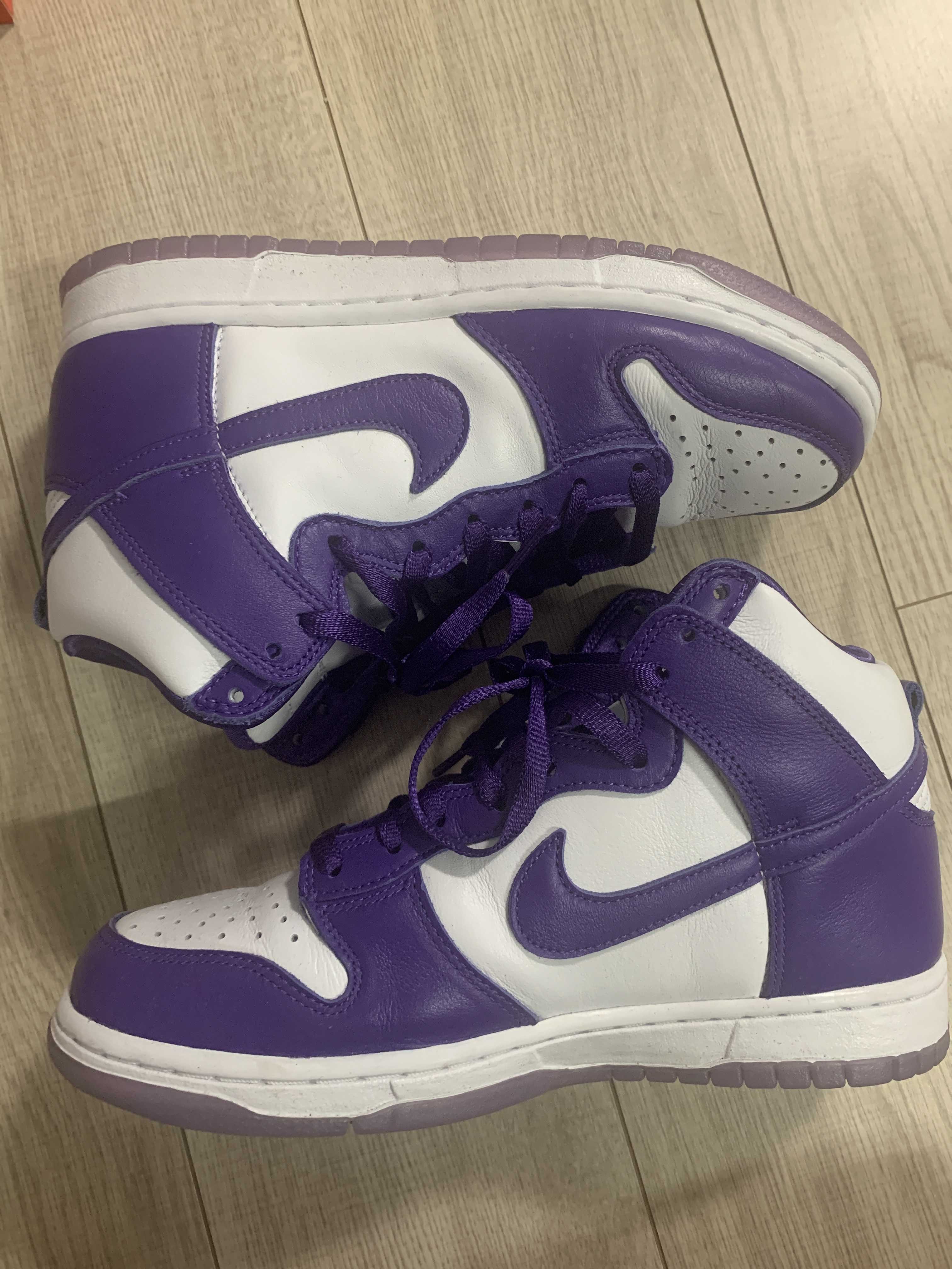 NIKE DUNK HIGH Women's "VARSITY PURPLE"