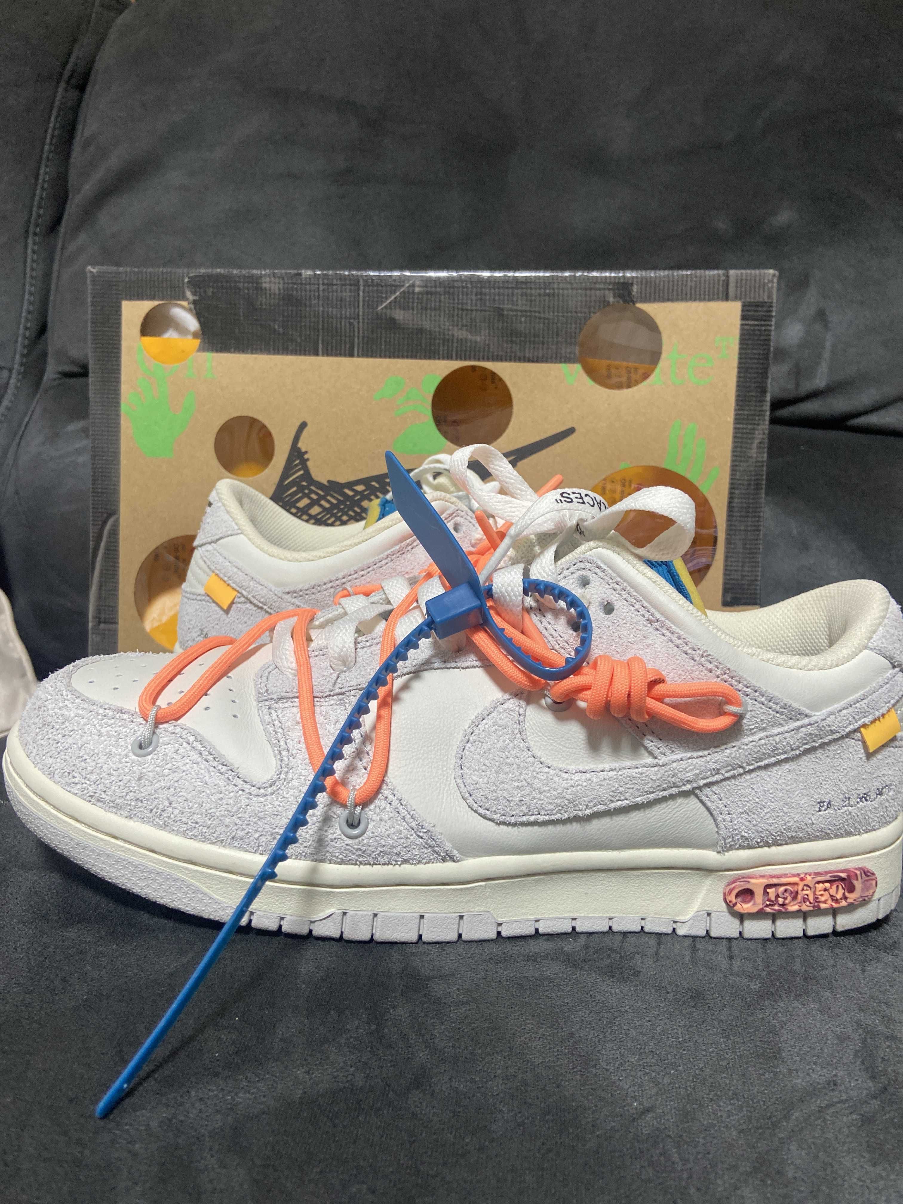 Off-White × Nike Dunk Low 1 of 50 "Lot.19"