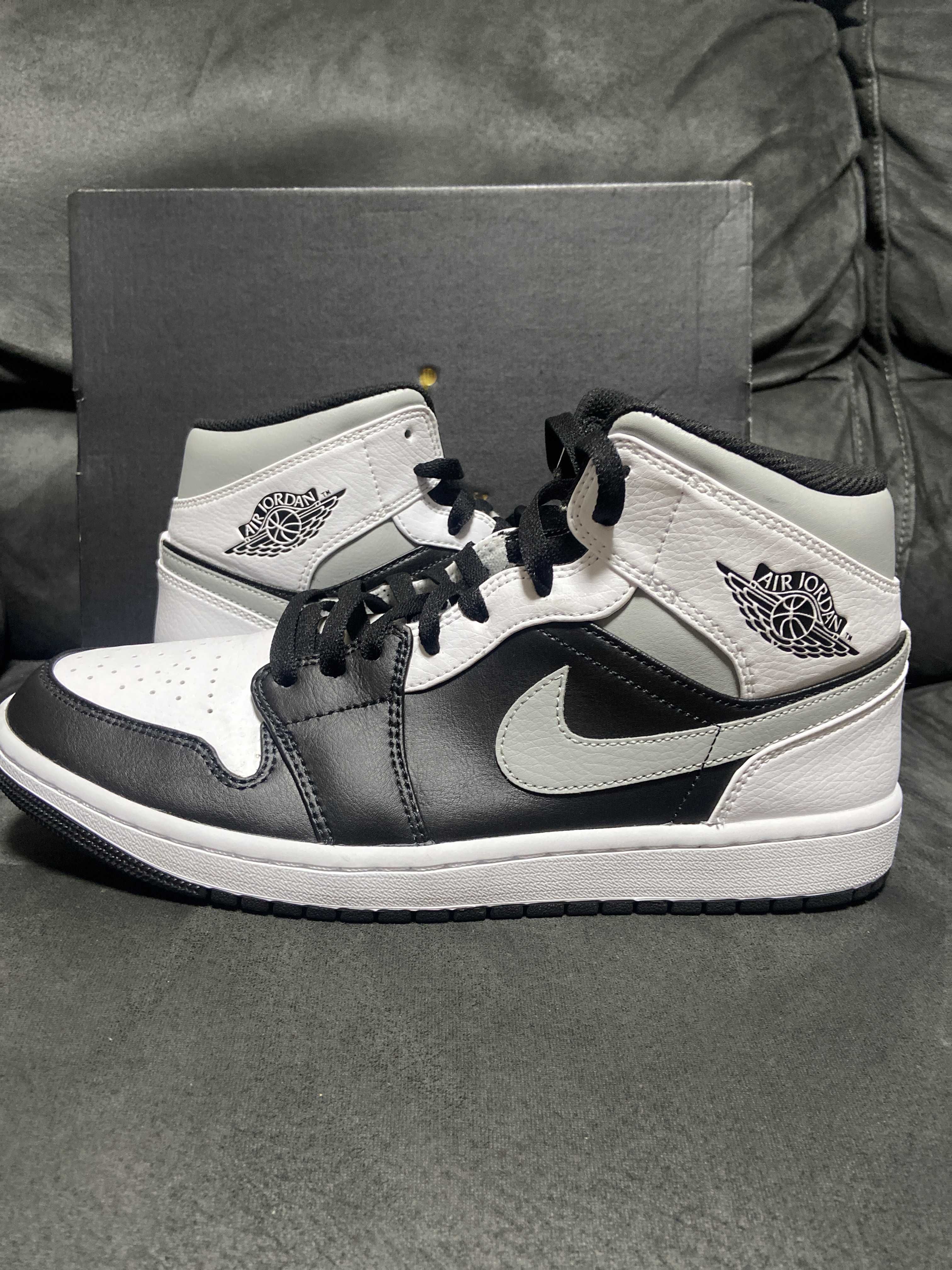 NIKE AIR JORDAN 1 MID "WHITE SHADOW"
