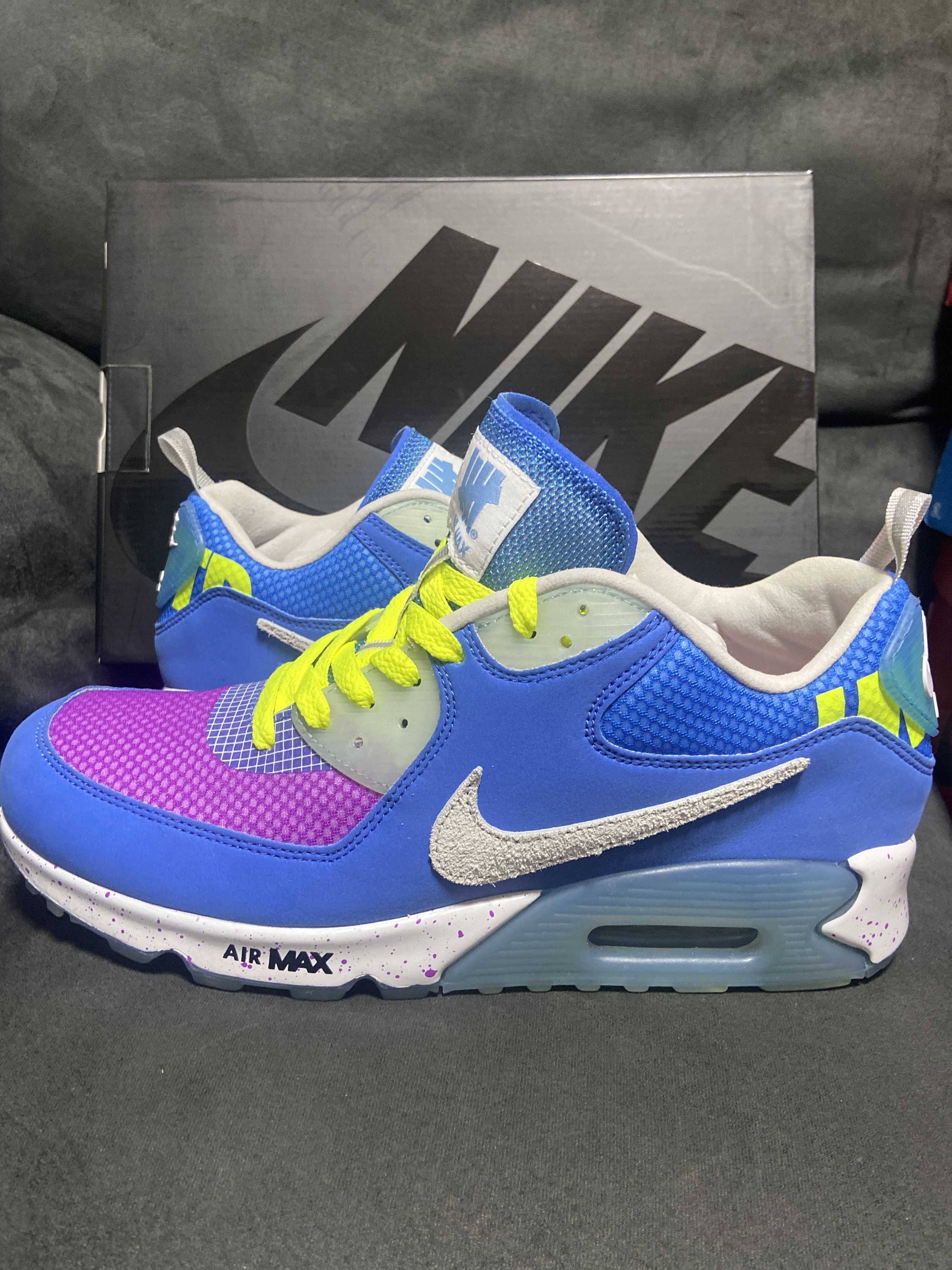 UNDEFEATED × Nike Air Max 90 "Blue/Purple"