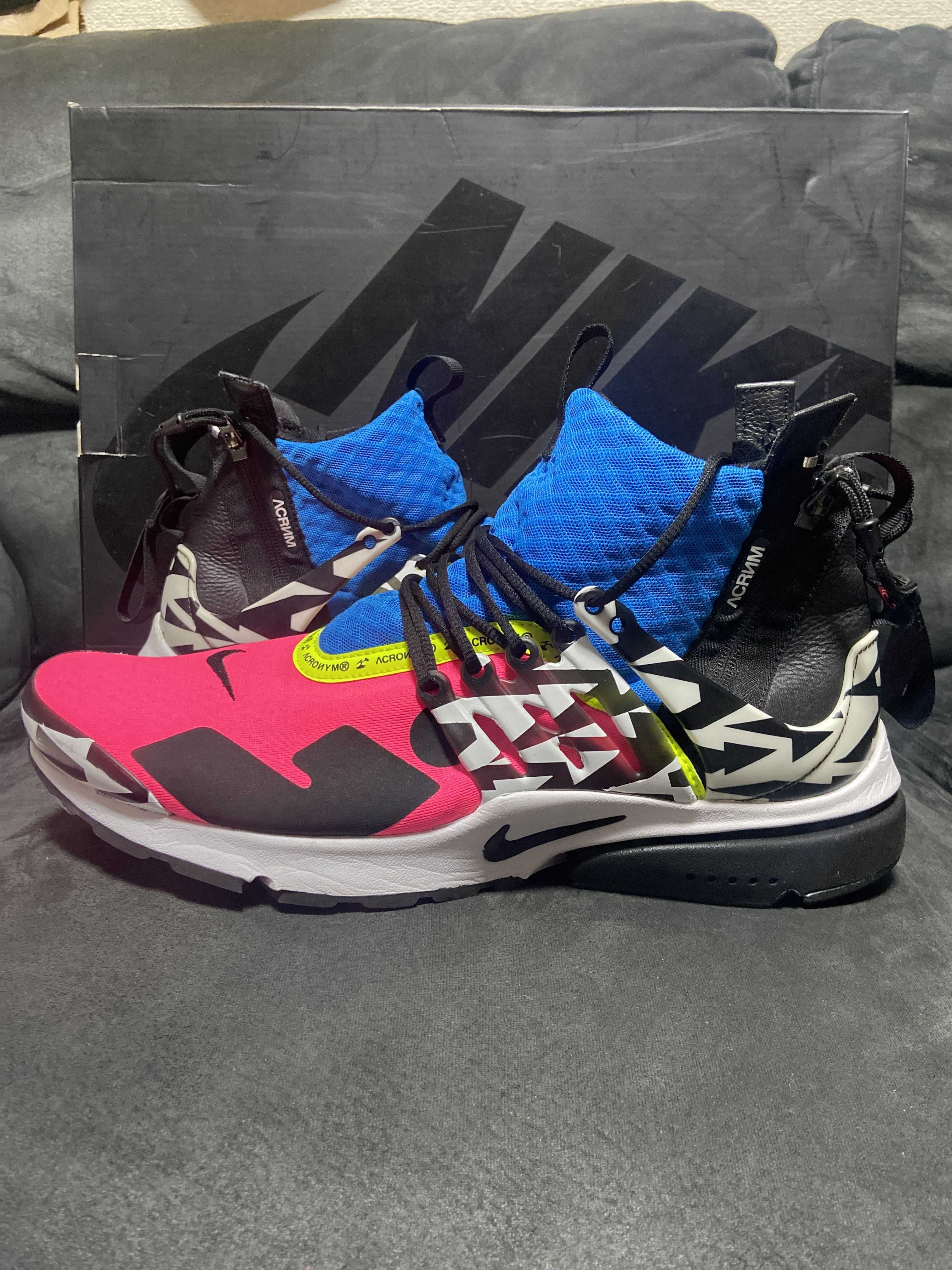 ACRONYM × Nike Air Presto Mid "Hyper Pink"
