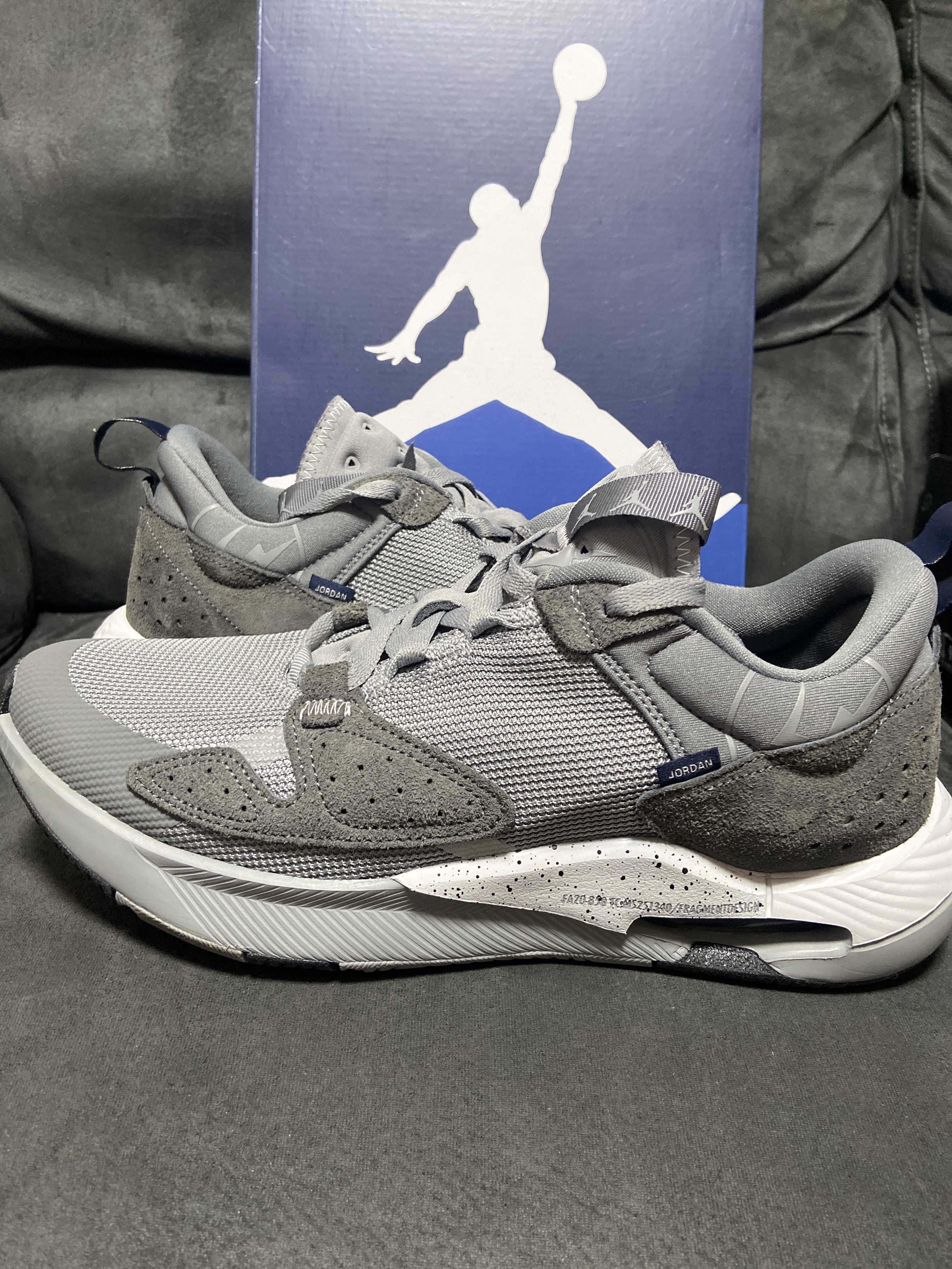 FRAGMENT × JORDAN AIR CADENCE PARTICLE GREY