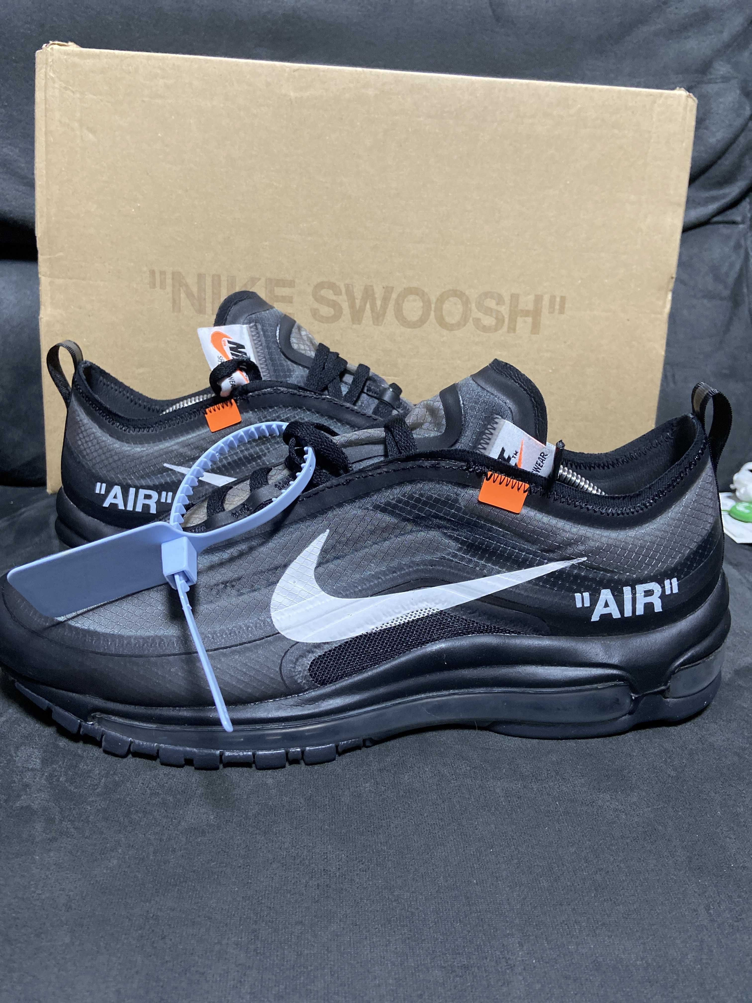 Off-White × Nike Air Max 97 "black"