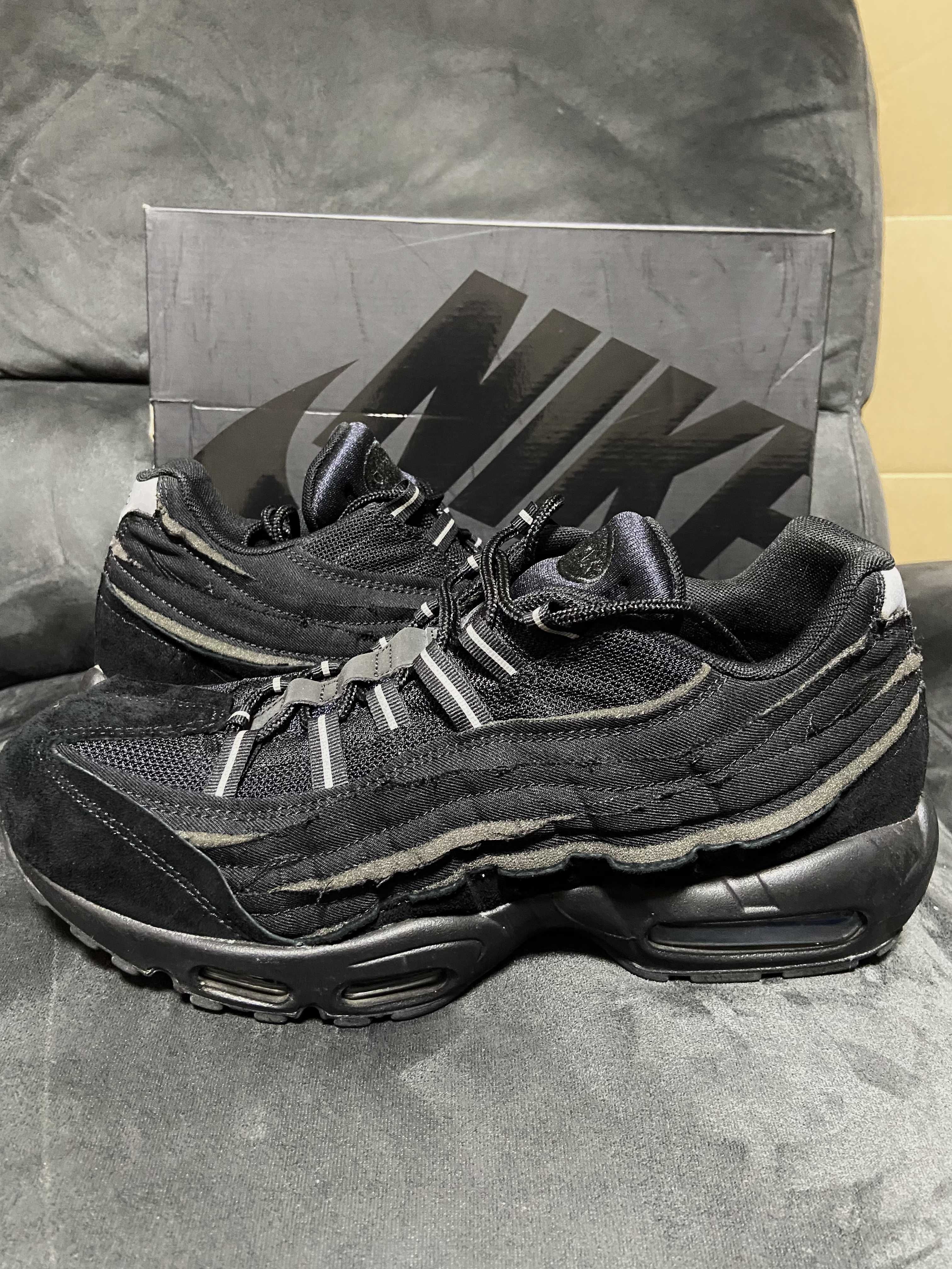 COMME des GARCONS × Nike Air Max 95 "Black"