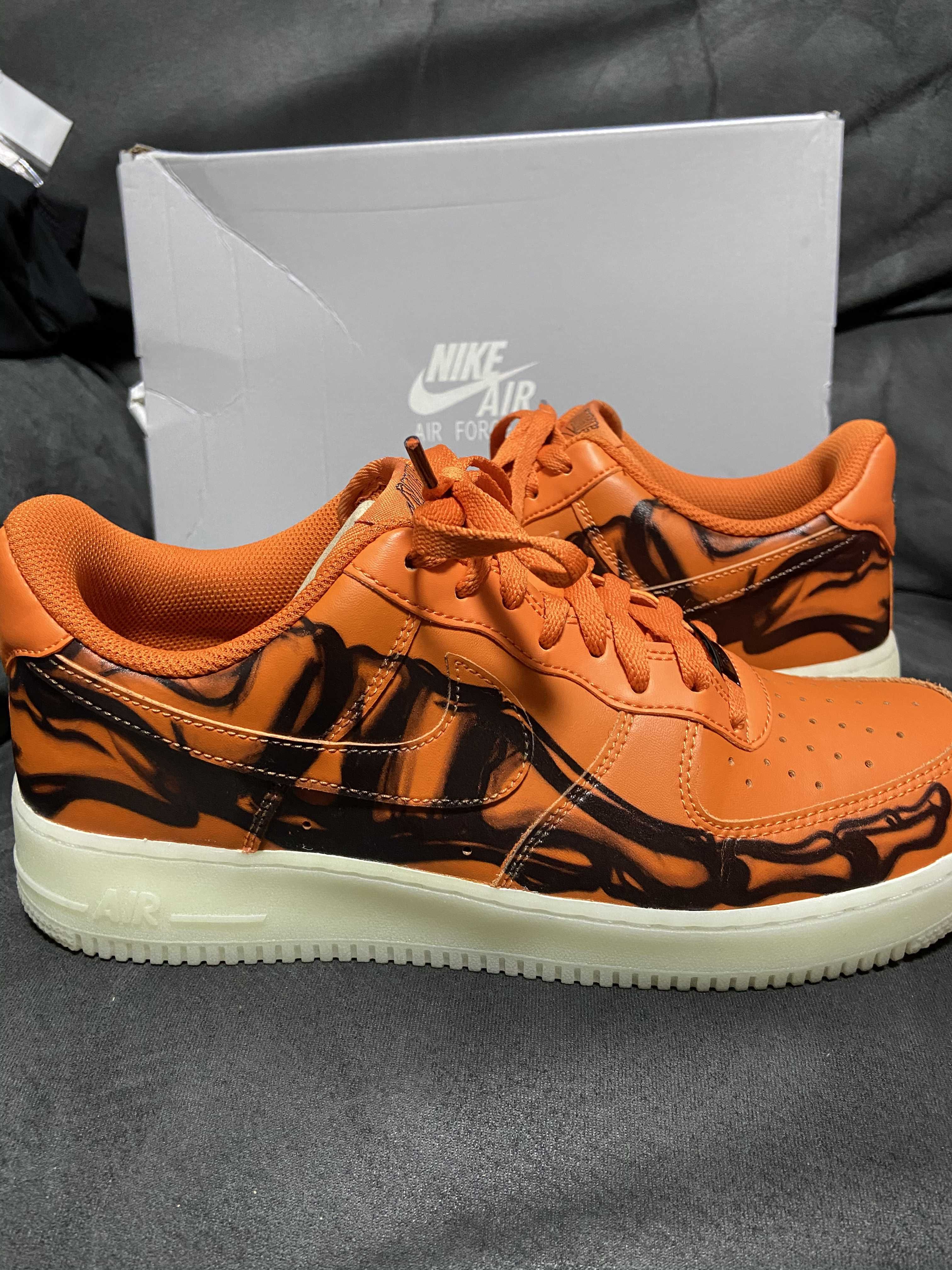 Nike Air Force 1 Low "Orange Skelton"