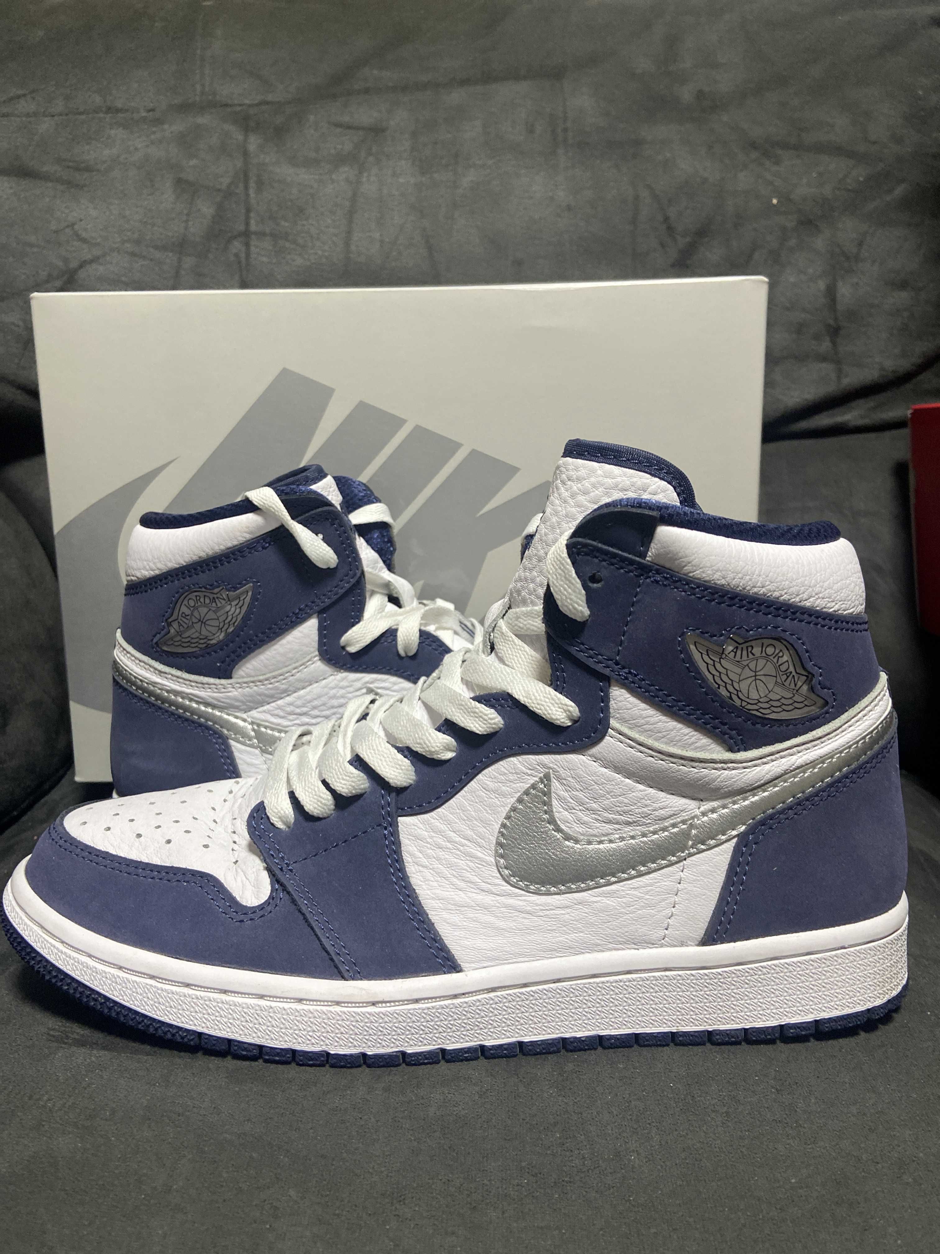 Nike Air Jordan 1 High OG CO.JP "White/Midnight Navy" (2020)(ブリーフケースなし)
